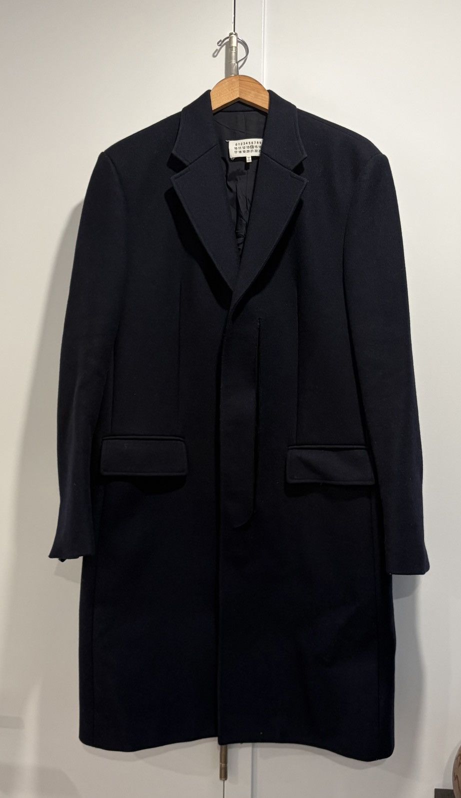 Maison Margiela Margiela Navy Coat Size US M / EU 48-50 / 2 - 1 Thumbnail