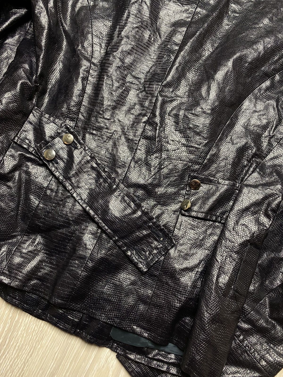 Versace Jeans Couture Vintage VJC Versace Jeans Couture Coated Linen Reptile S Size US S / EU 44-46 / 1 - 11 Thumbnail