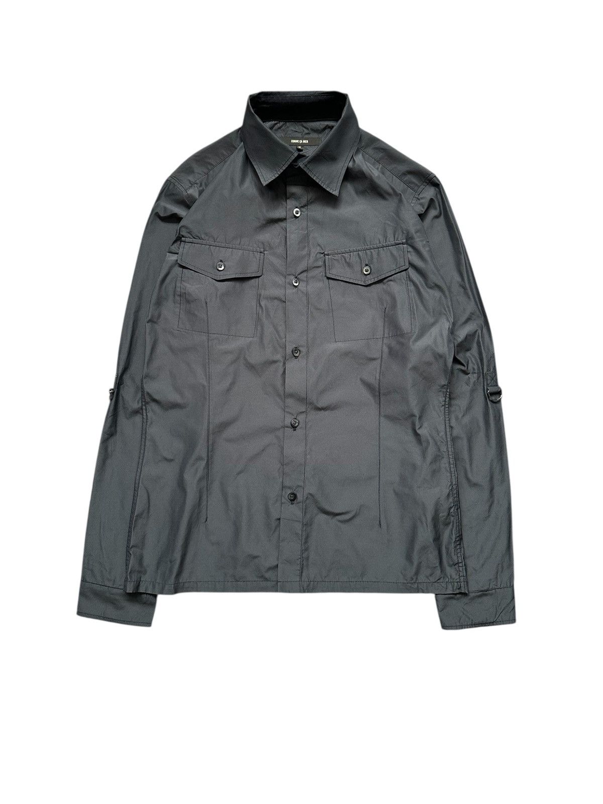 Comme des Garcons 08/09 AW Comme Ca Men glossy nylon shirt Size US M / EU 48-50 / 2 - 1 Thumbnail