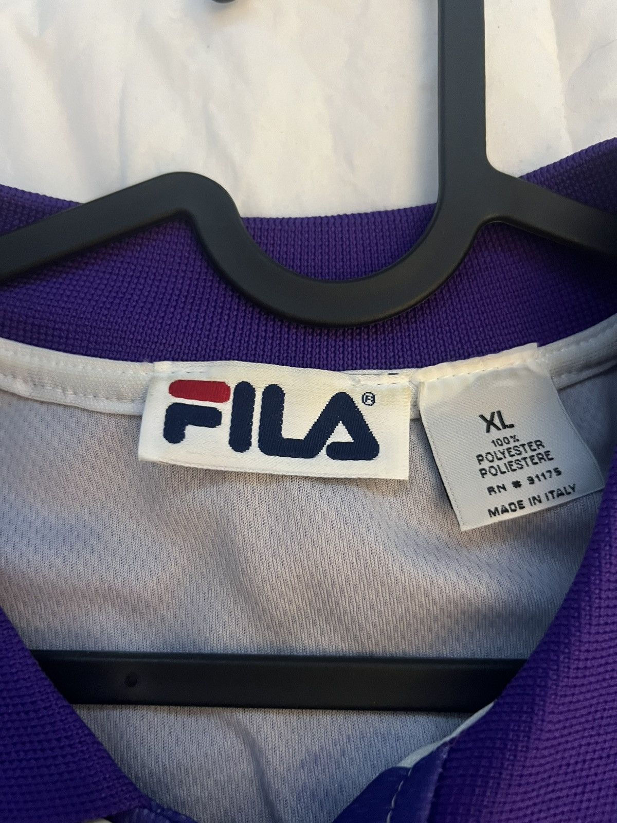 Fila Batistuta Fiorentina Authentic Jersey Size US XL / EU 56 / 4 - 2 Thumbnail