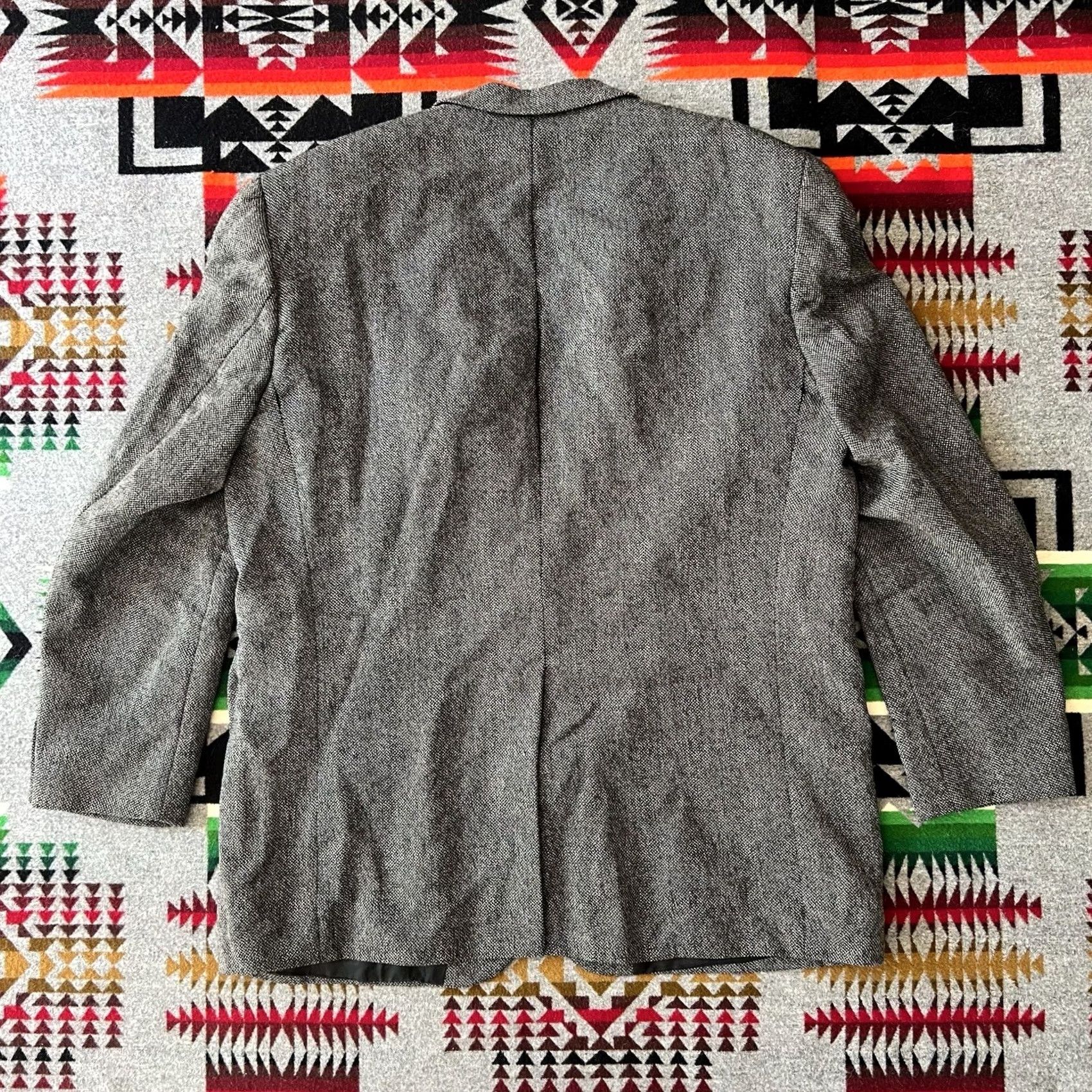 Chaps Another Title: Chaps Ralph Lauren Blazer Mens 48T Gray Classic Sport Coat A9 - 2 Piece Jacket Size 48R - 2 Thumbnail