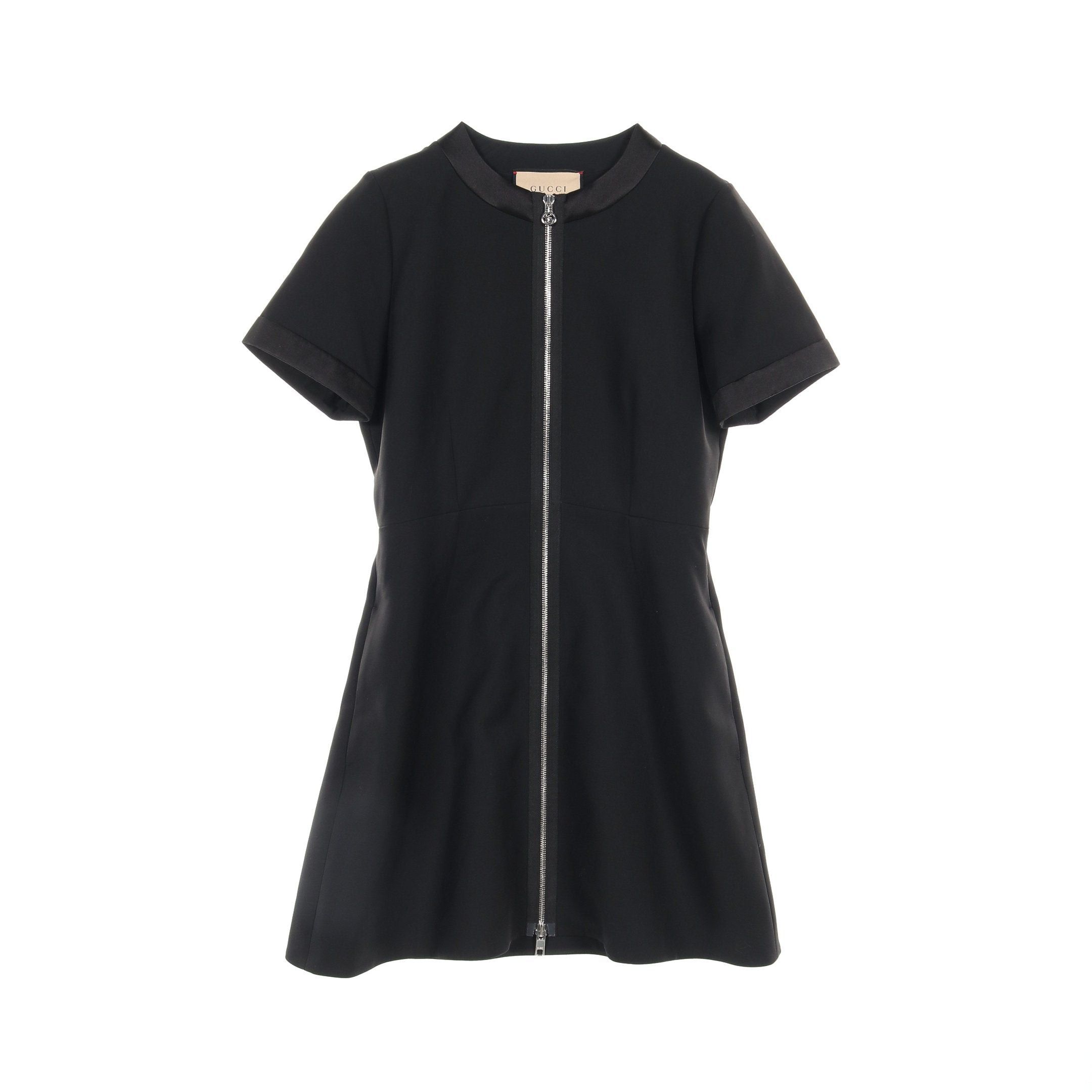 Gucci Suede Short Dress With All-Over Gg Logo | Grailed