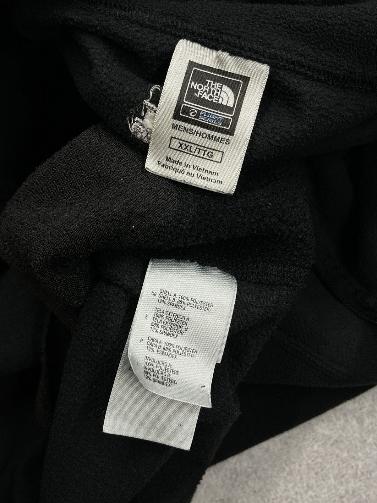 The North Face Vintage The North Face Flight Series Black Fleece Jacket Size US XXL / EU 58 / 5 - 9 Thumbnail