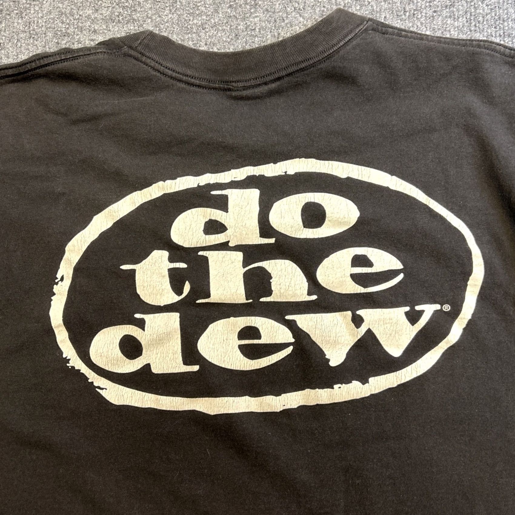 Vintage VINTAGE Mountain Dew Shirt T-Shirt 90s Do the Dew Short Sleeve Black XL Unisex Adults Mens Womens Size US XL / EU 56 / 4 - 6 Thumbnail