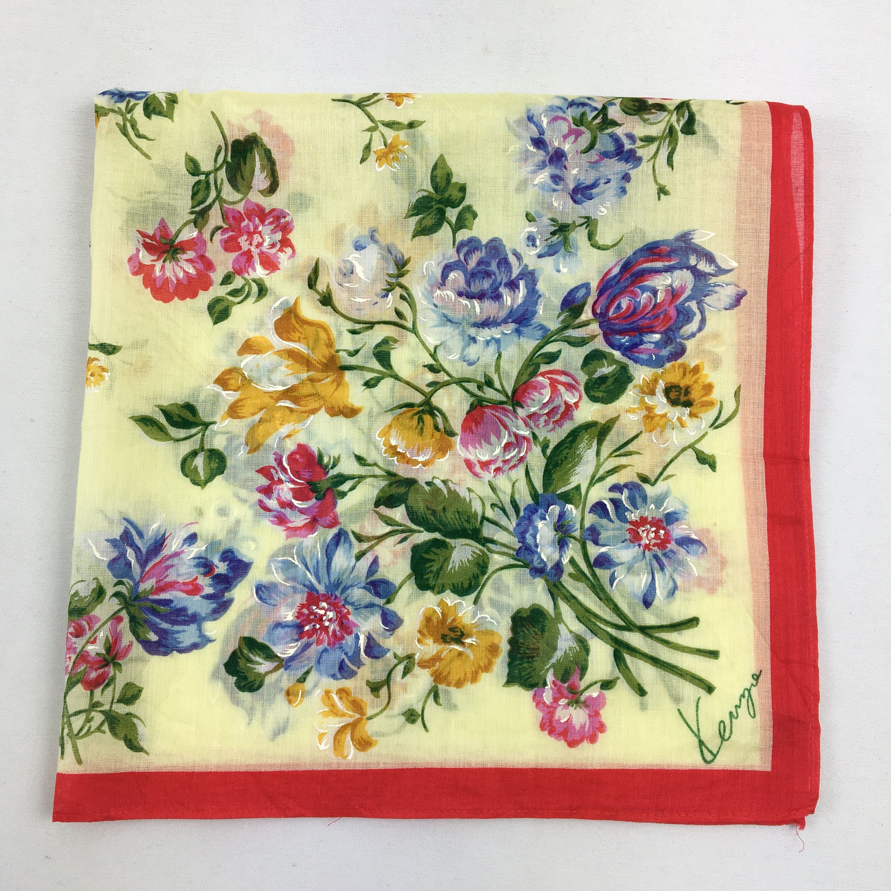 Kenzo Vintage Kenzo Handkerchief Neckerchief Bandana - AC73041 Size ONE SIZE - 4 Thumbnail