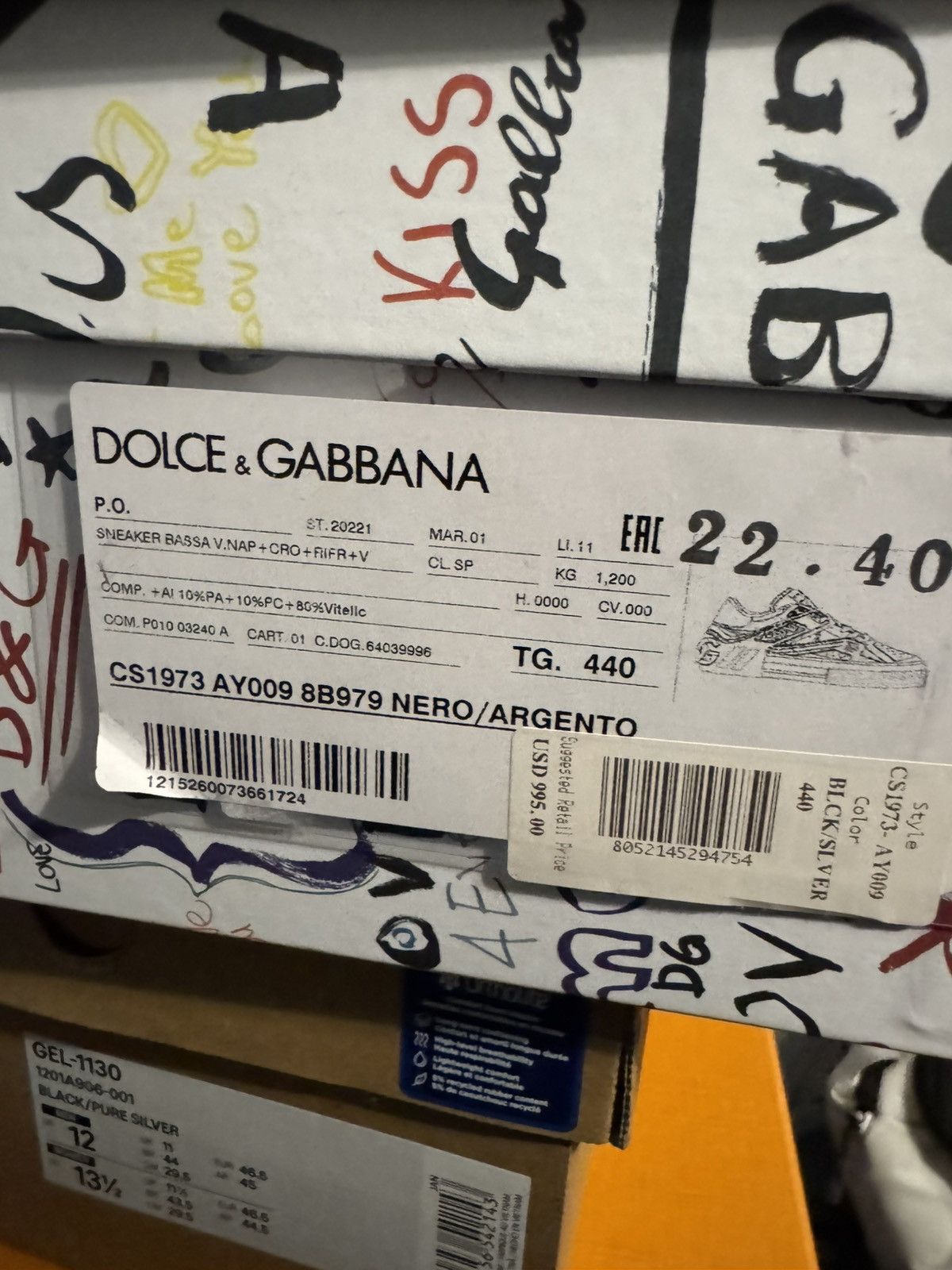 Dolce & Gabbana Dolce & Gabbana Size US 11 / EU 44 - 7 Thumbnail