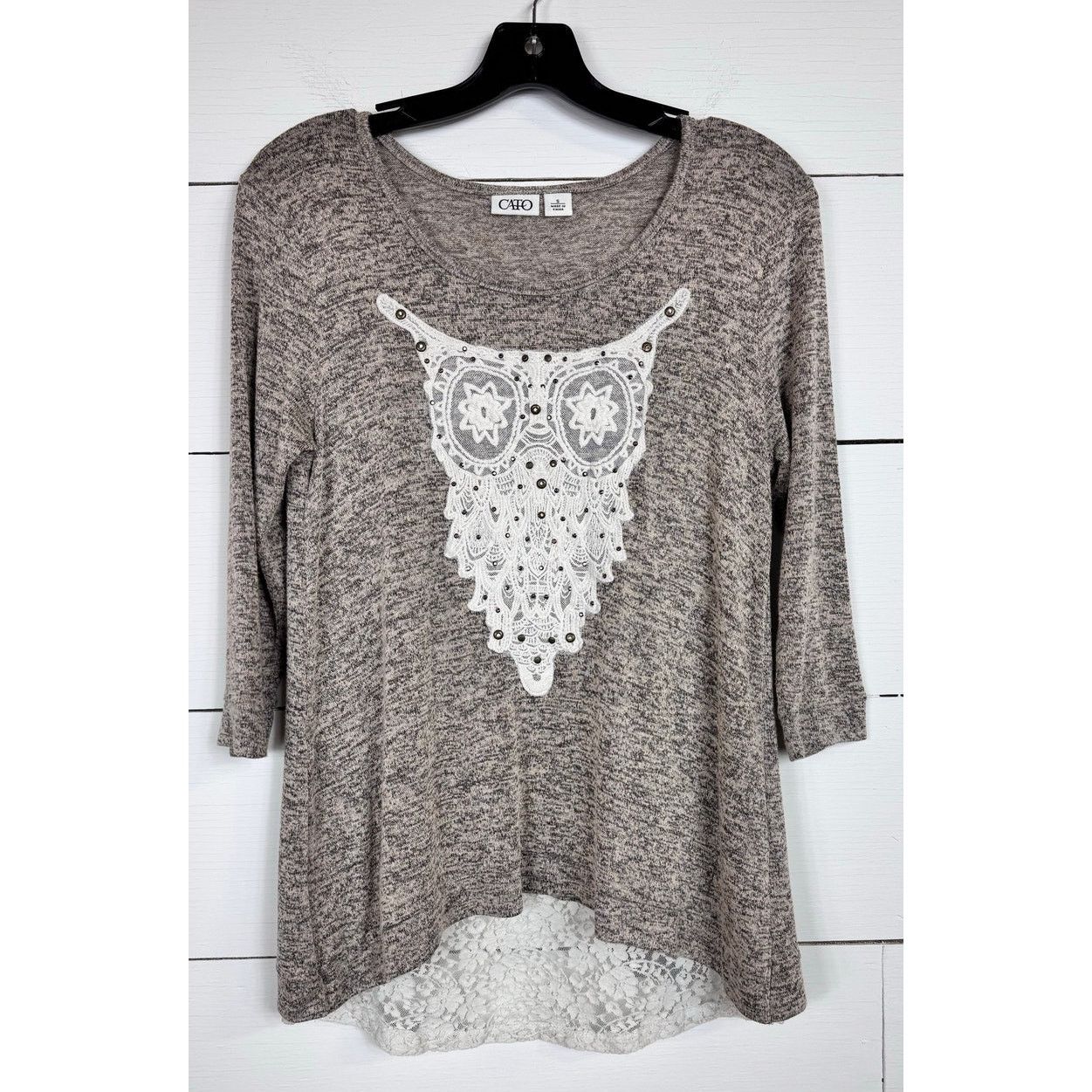 Other Cato 3/4 Sleeve Blouse Women's Size Small Size S / US 4 / IT 40 - 1 Thumbnail