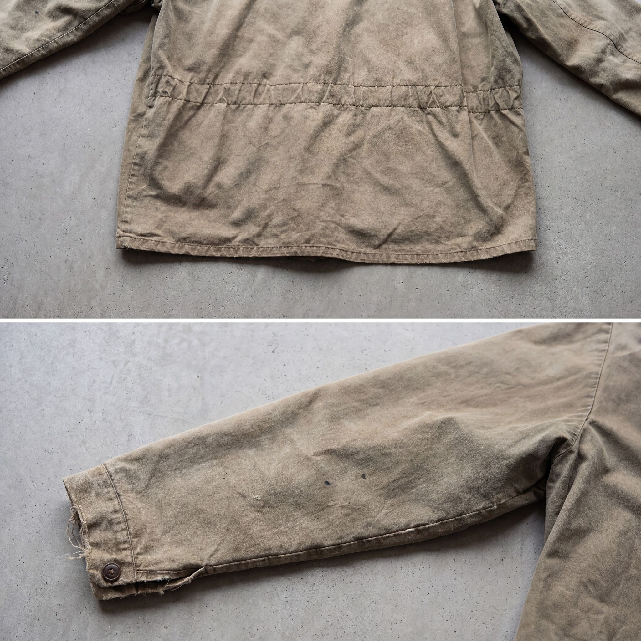 Vintage Vintage 60s Soviet Hooded Workwear Jacket Size US M / EU 48-50 / 2 - 3 Thumbnail