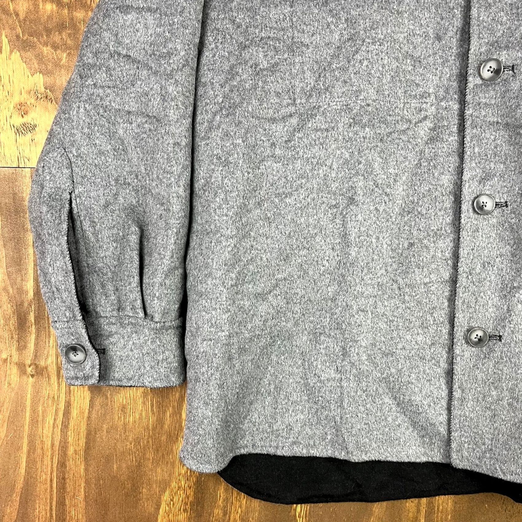 Banana Republic Banana Republic Mens Coat Black Gray Reversible Overcoat Wool Workwear Soft XL Overcoat Wool Black Gray Reversible Workwear Mens Coat XL Mens Size US XL / EU 56 / 4 - 5 Thumbnail