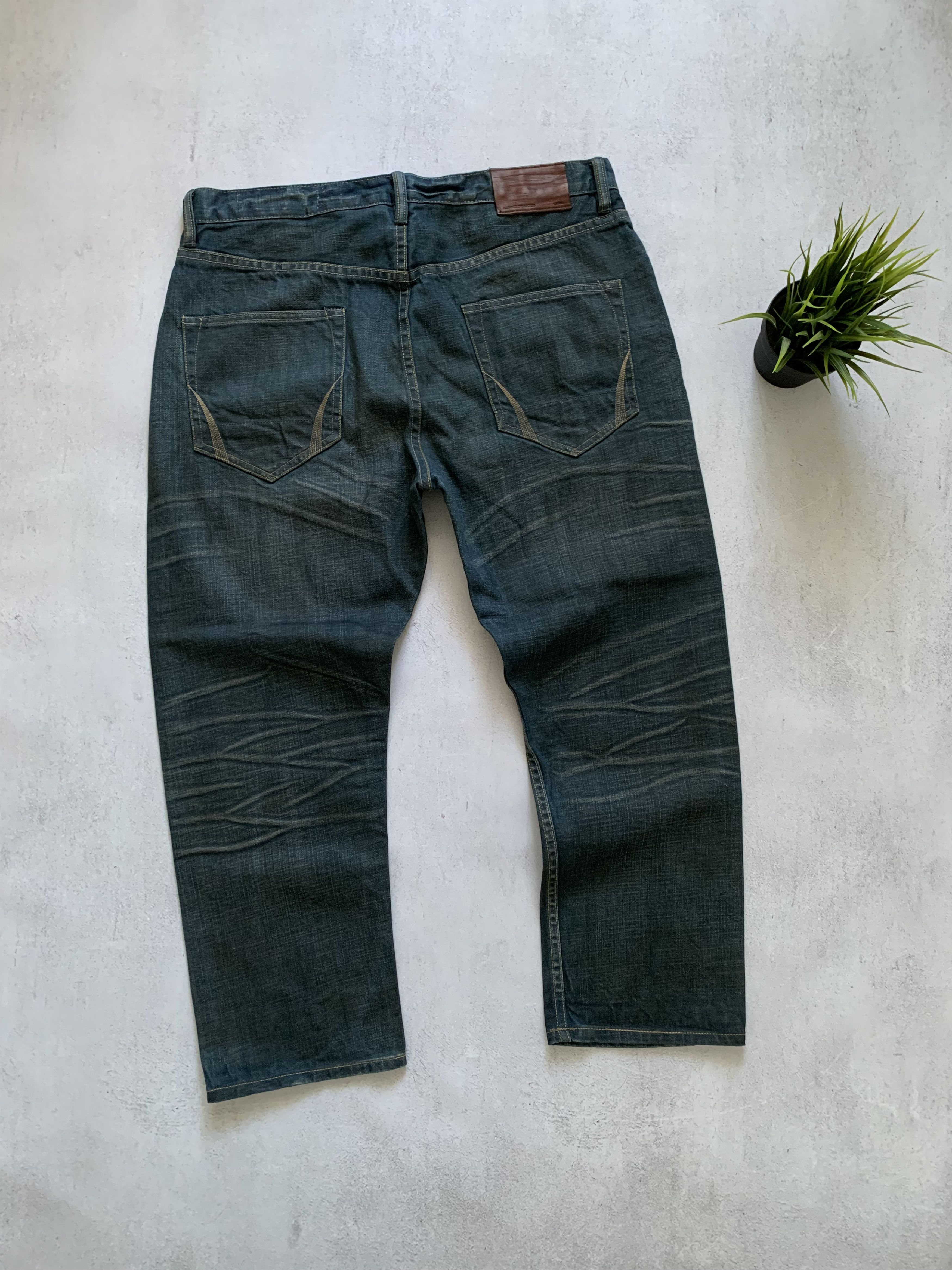 Allsaints × Japanese Brand Vintage Allsaints Jeans Denim Pants Baggy Dirty Distressed Size US 34 / EU 50 - 12 Thumbnail