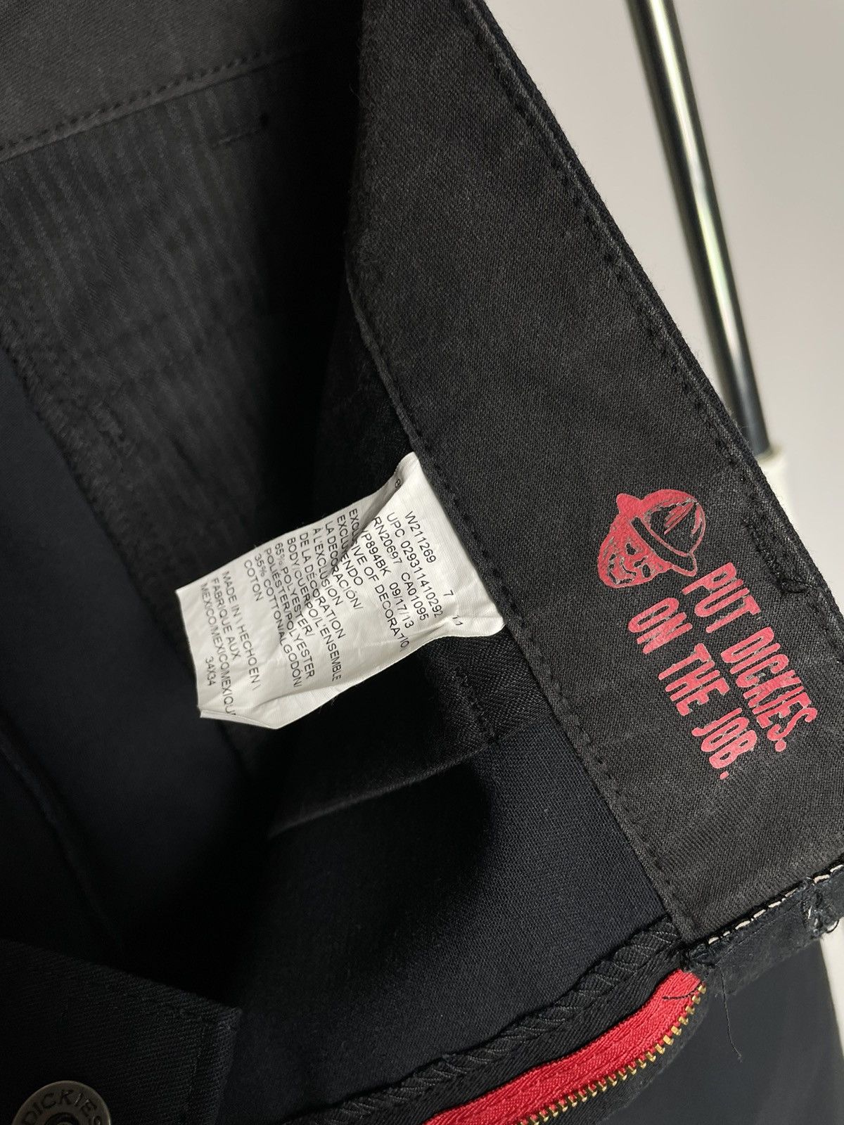 Dickies Dickies Skateboarding ( Size 34 ) Black Straight Pants Size US 34 / EU 50 - 3 Thumbnail