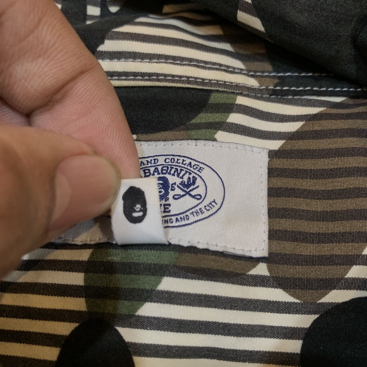 Bape Bape Camo Shirt Size US XL / EU 56 / 4 - 12 Thumbnail