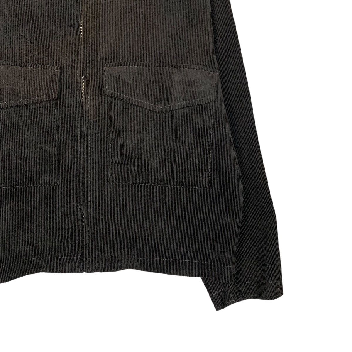 Japanese Brand WYM LIDNM Dark Brown Work Corduroy Jacket #1842-C80 Size US L / EU 52-54 / 3 - 4 Thumbnail