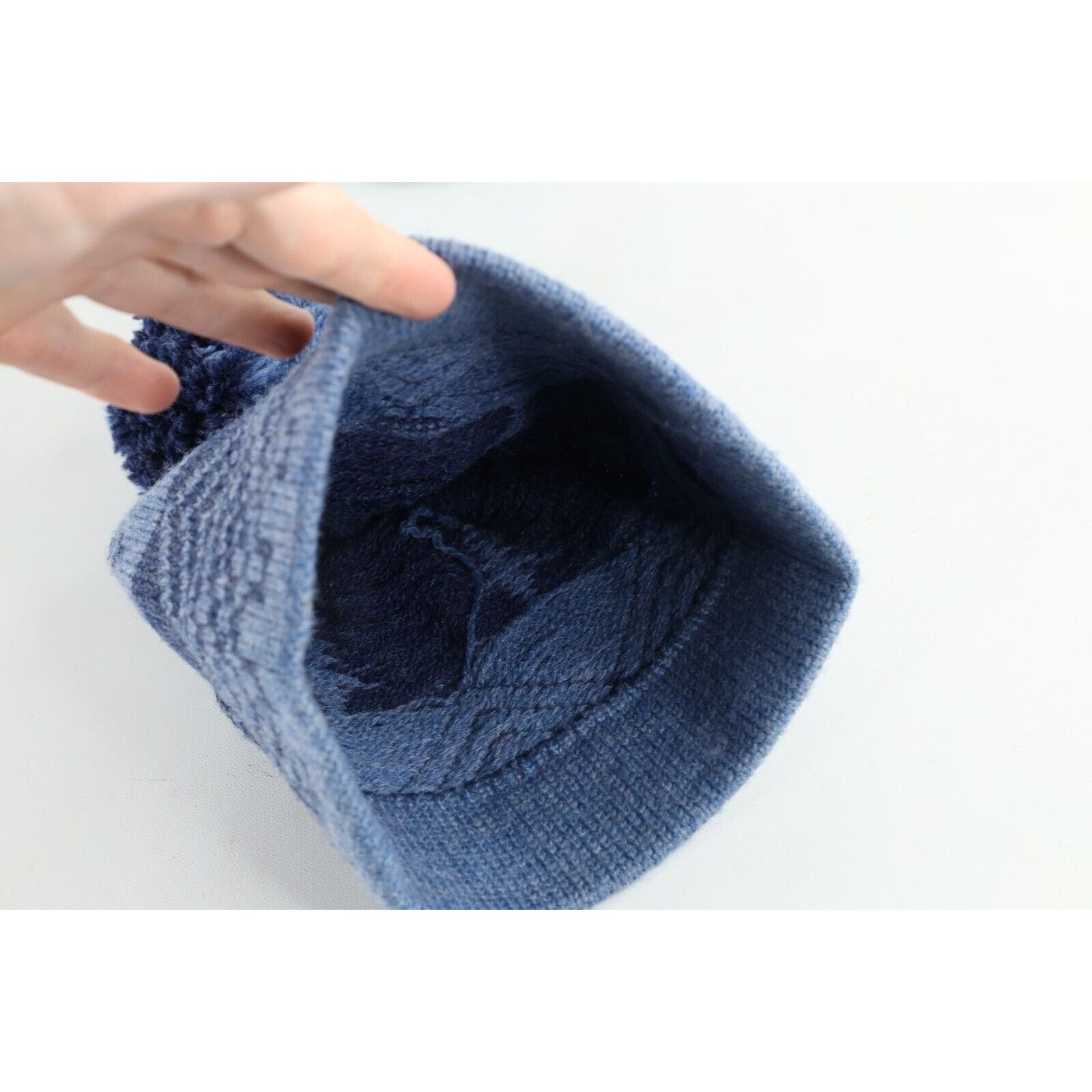 Vintage Vintage 70s Streetwear Wool Knit Tree Pom Winter Beanie Hat Size ONE SIZE - 5 Thumbnail