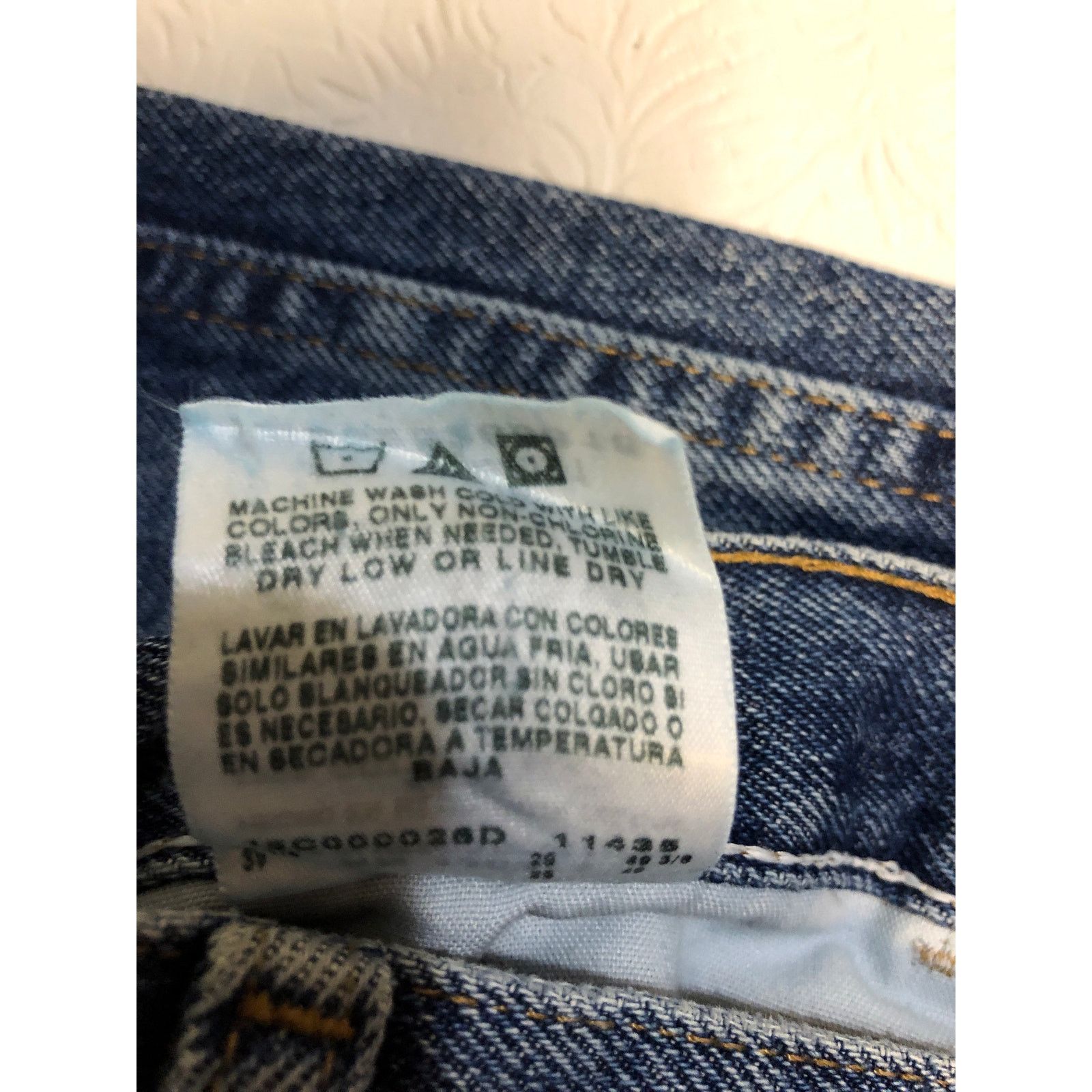 Rustler Mens blue denim rustler jeans Size US 38 / EU 54 - 5 Thumbnail