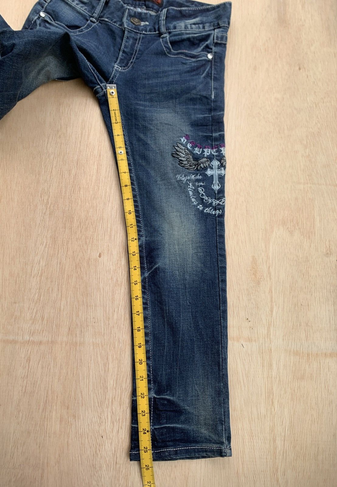 Hysteric Glamour × If Six Was Nine × Japanese Brand Red Pepper Ifsixwasnine Lgb style Jeans Size US 31 - 16 Thumbnail