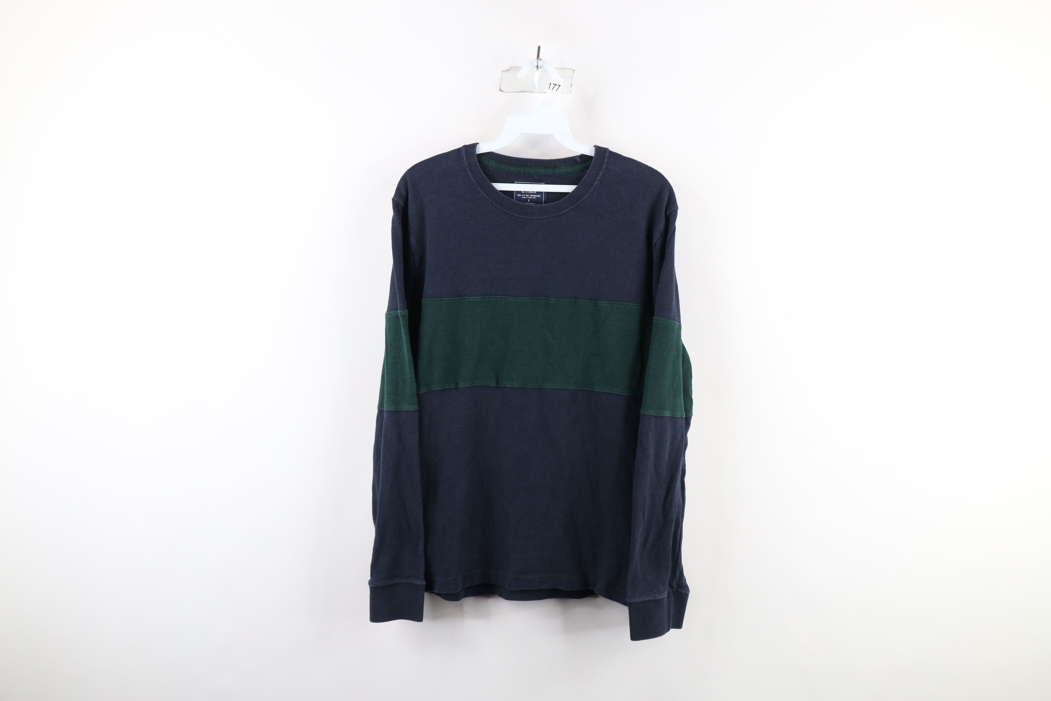 Abercrombie & Fitch Vintage Abercrombie & Fitch Block Knit Long Sleeve T-Shirt Size US S / EU 44-46 / 1 - 1 Thumbnail