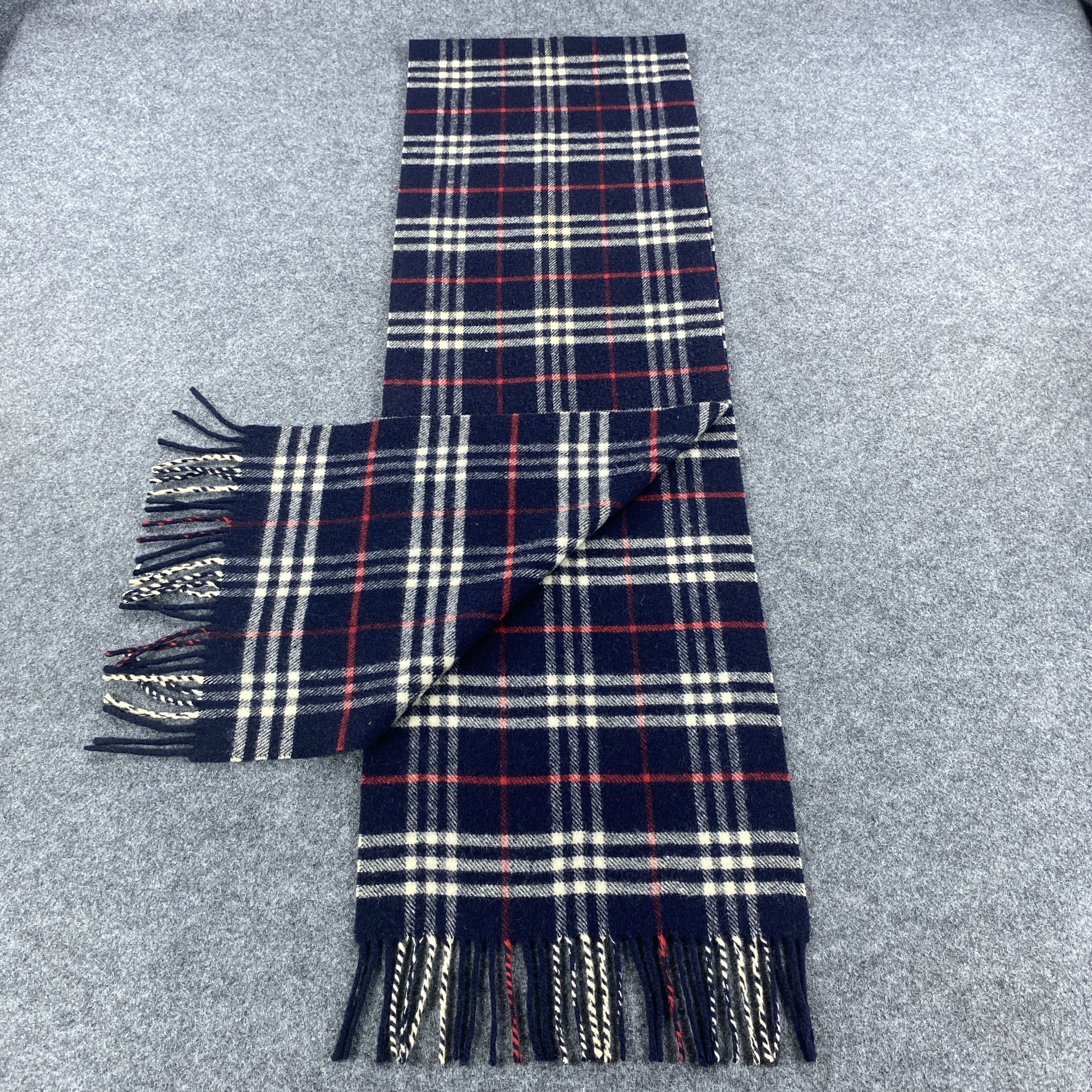 Burberry × Vintage GF10673 Burberry Scarf Neck Wear Muffler Nova Check Size ONE SIZE - 6 Thumbnail
