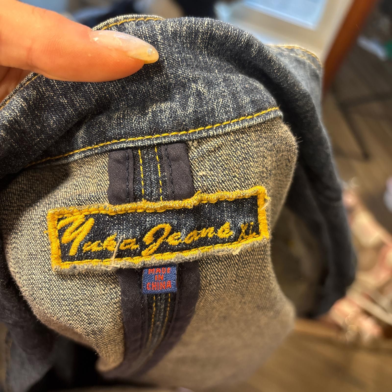Other y2k dark wash denim jean jacket Size XL / US 12-14 / IT 48-50 - 4 Thumbnail