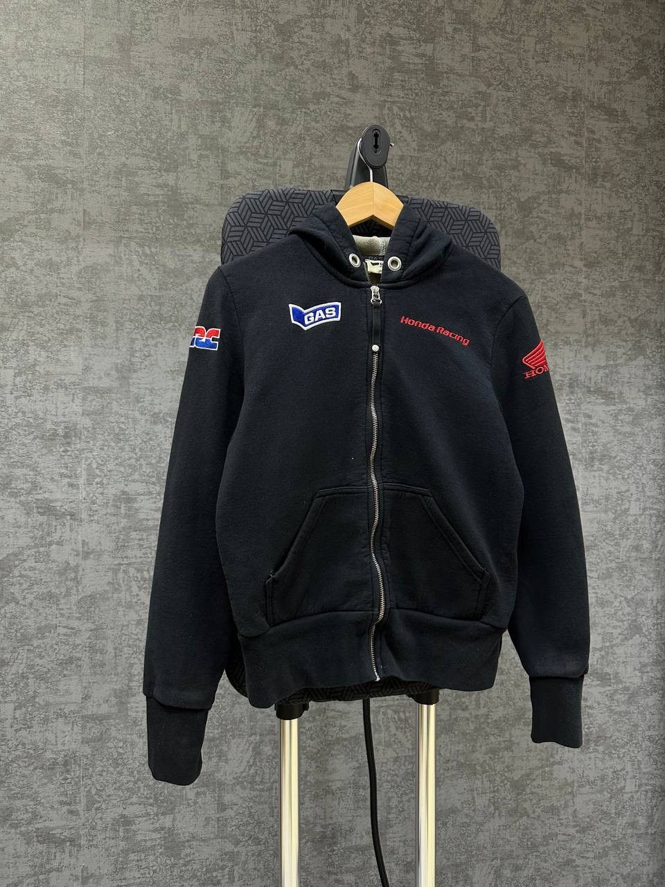 Honda × Vintage Vintage Honda HCR Gas Racing Hoodie Size L / US 10 / IT 46 - 2 Thumbnail