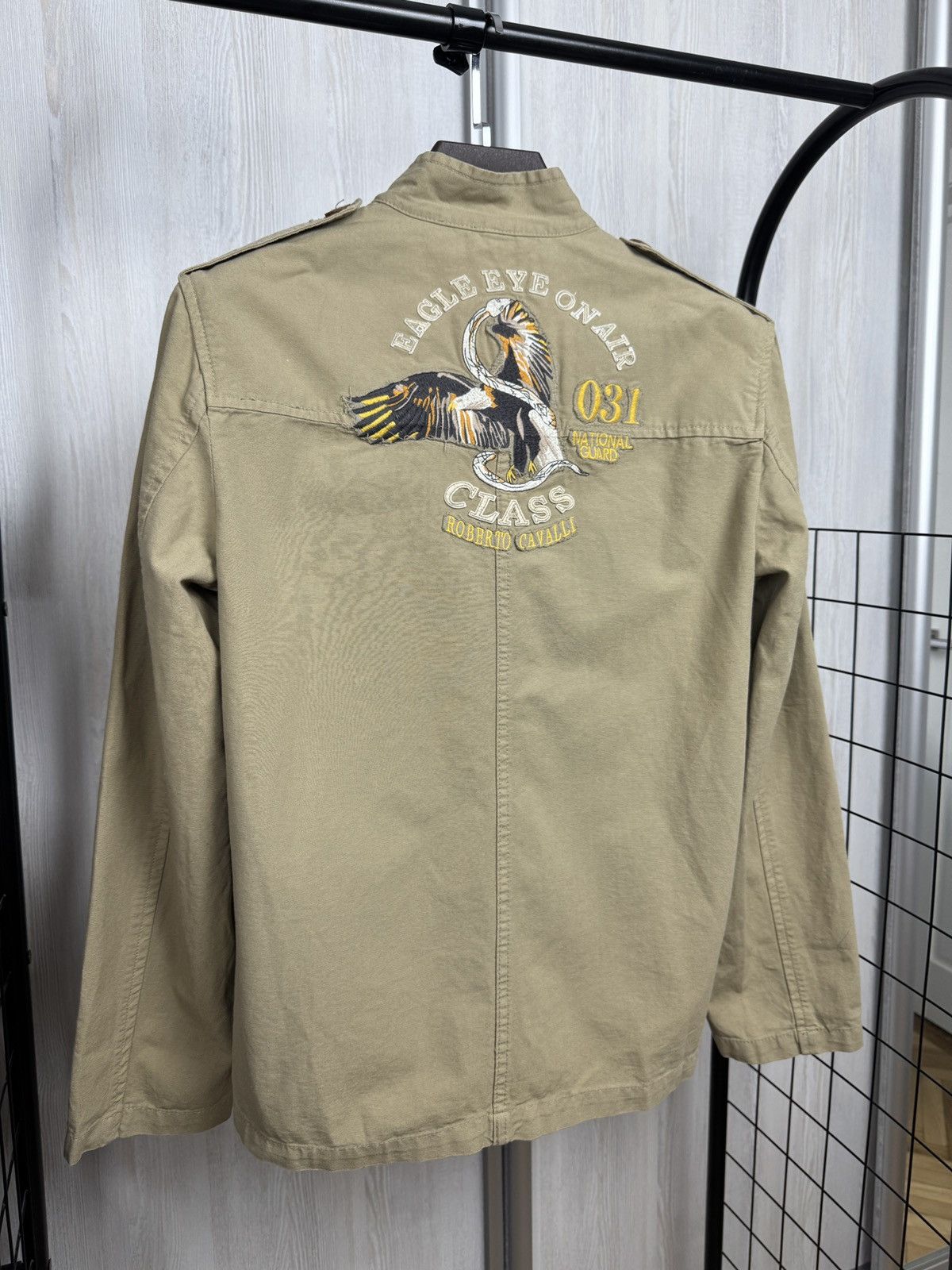 Cavalli Class Class Roberto Cavalli unisex multipocket jacket overshirt Size US M / EU 48-50 / 2 - 1 Thumbnail
