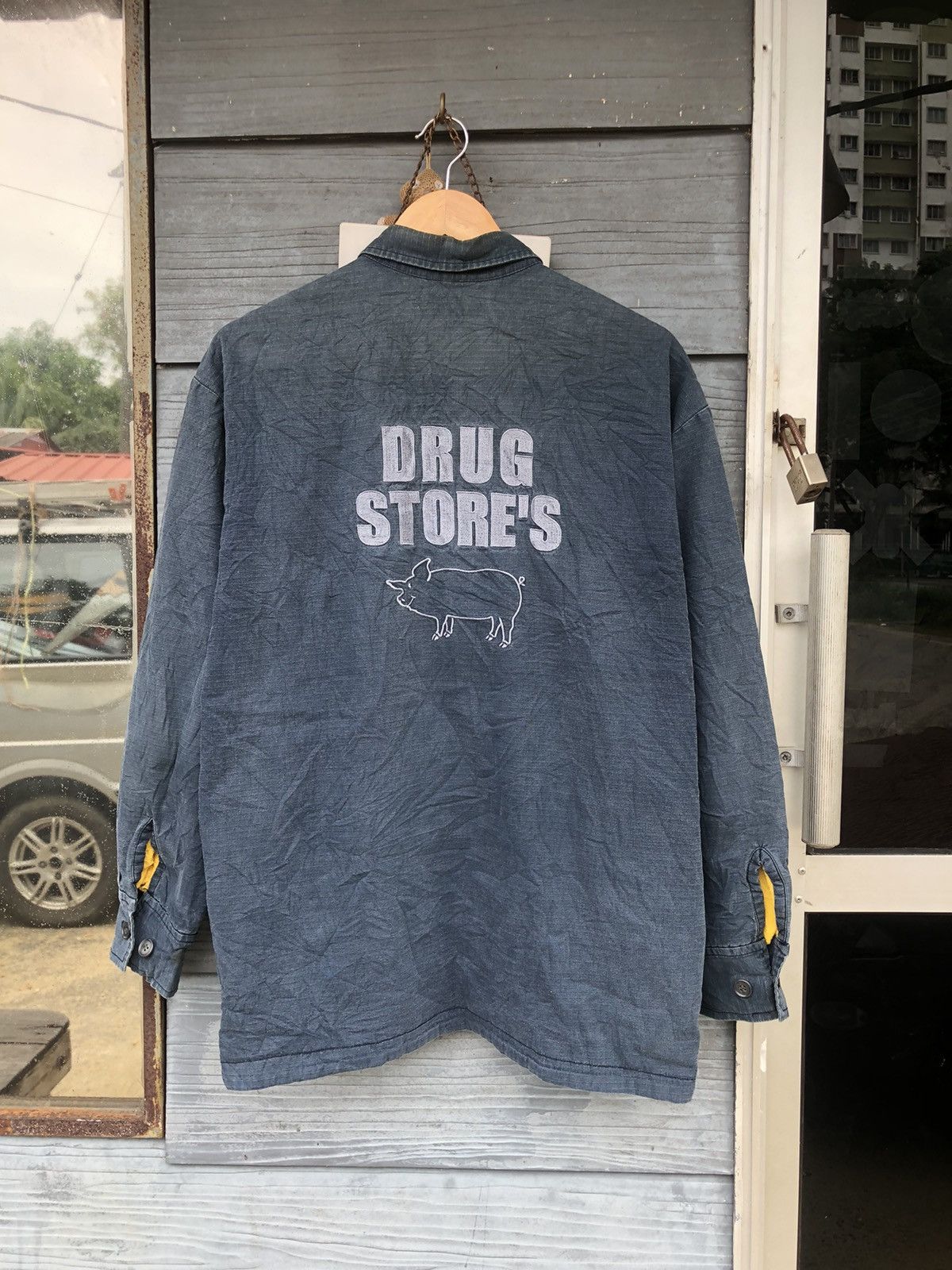 Carhartt × Japanese Brand × Vintage Vintage Japanese Brands Drug Store Worker Jacket Size US XL / EU 56 / 4 - 1 Thumbnail