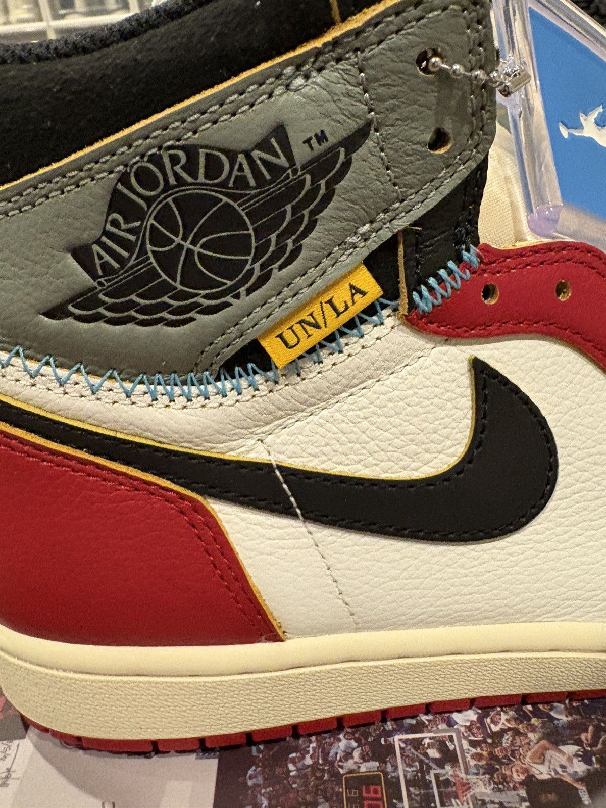 Jordan Brand × Nike Nike Air Jordan 1 Union Sz 8.5 Size US 8.5 / EU 41-42 - 7 Thumbnail