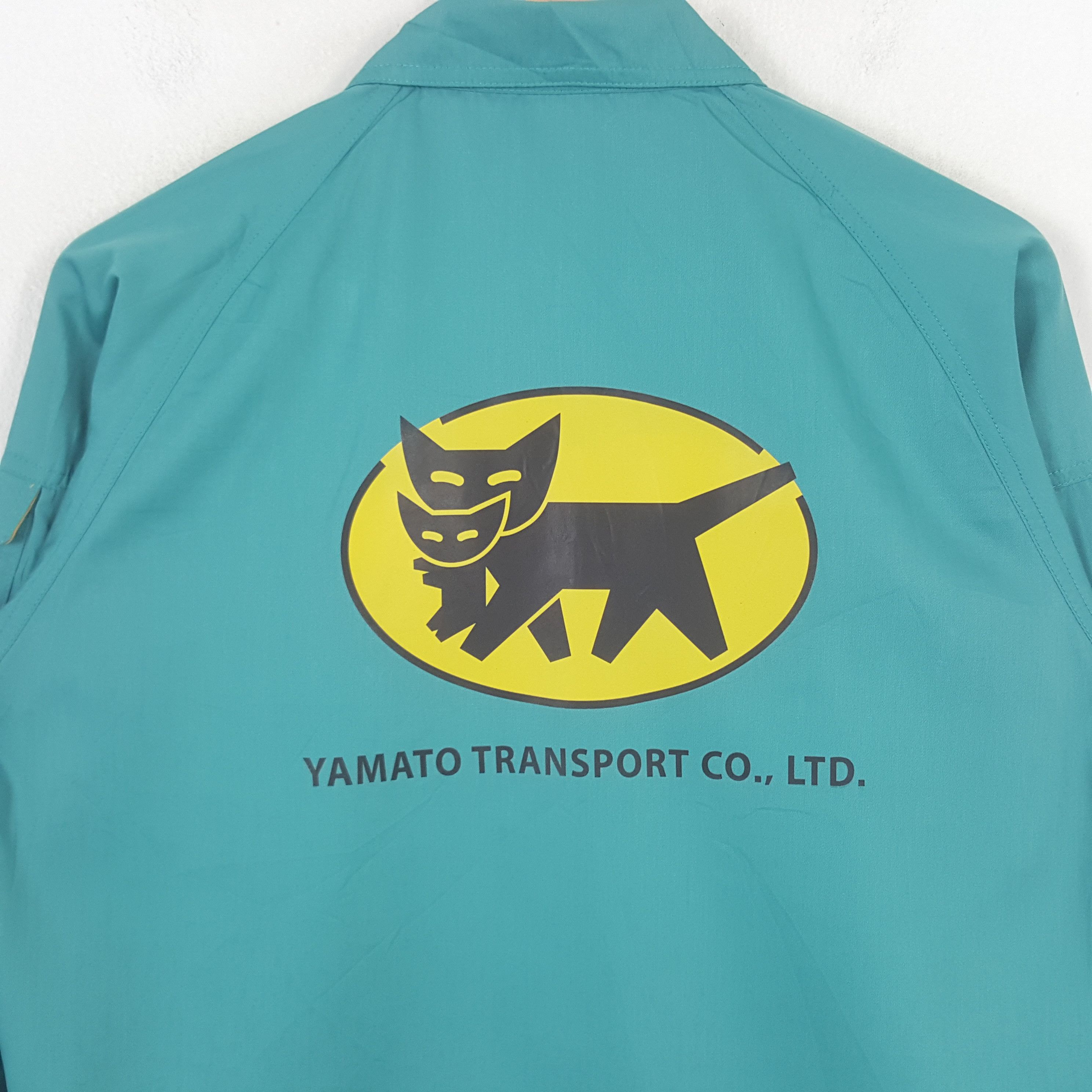 Japanese Brand × Vintage Vintage Yamato Transport Japanese Brand Uniform Jacket Size US M / EU 48-50 / 2 - 2 Thumbnail