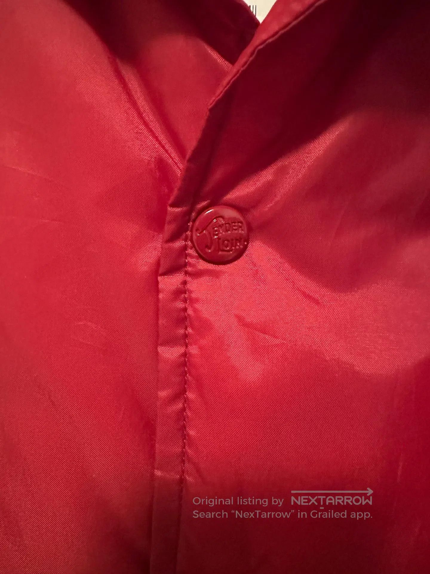Tenderloin Limited Red Workwear Coach Jacket M. Size US M / EU 48-50 / 2 - 4 Thumbnail