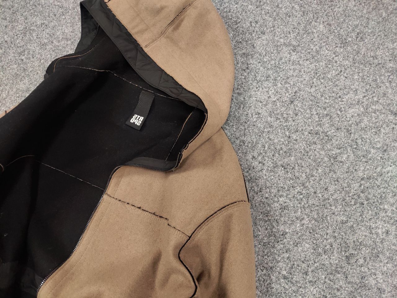 Other Marc Cain Design Reversible Coat Hooded Classic Jacket Size XL / US 12-14 / IT 48-50 - 7 Thumbnail