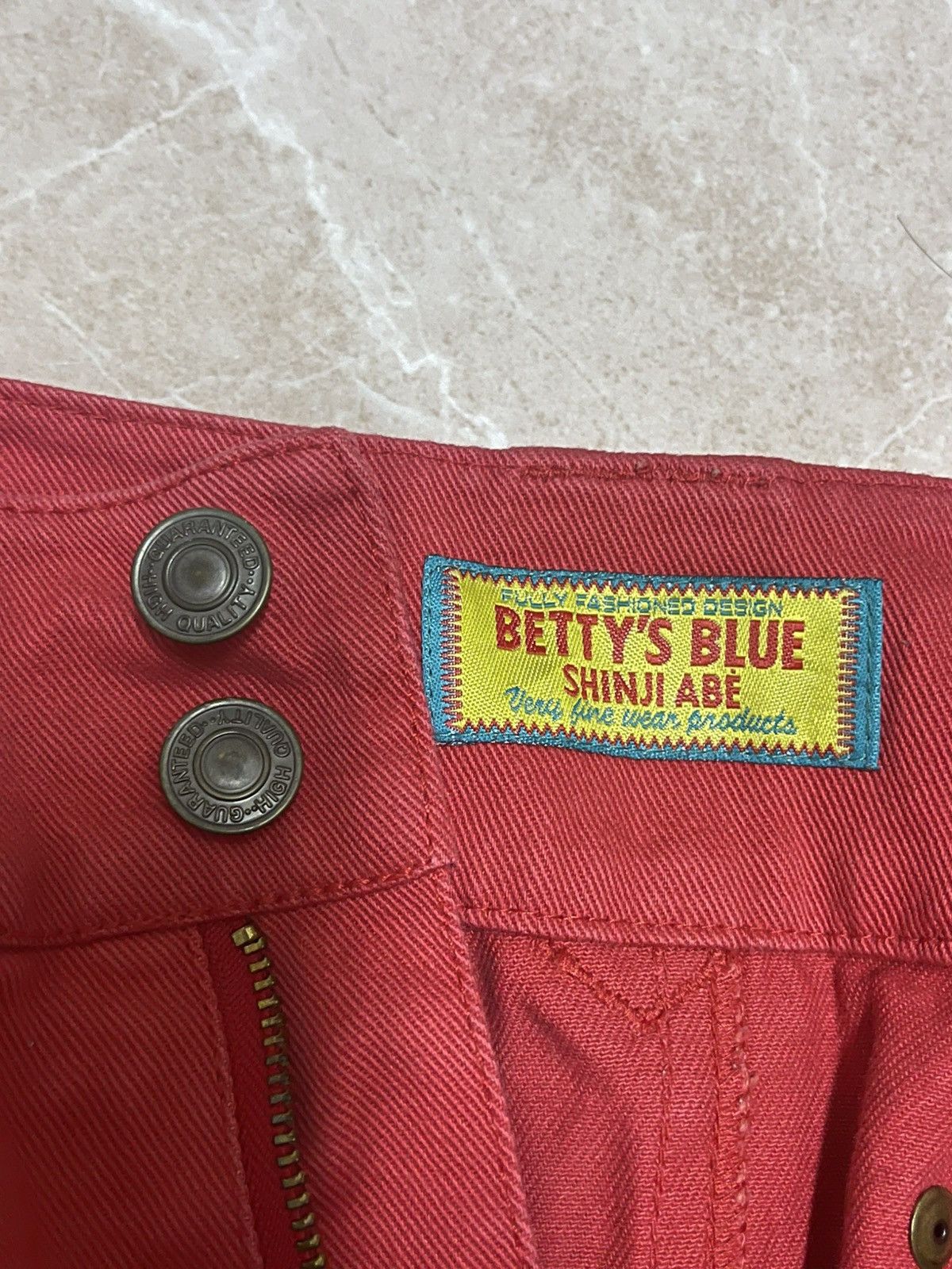 Japanese Brand BETTY’S BLUE Shinji abe Mini Skirt Size 26" / US 2 / IT 38 - 8 Thumbnail