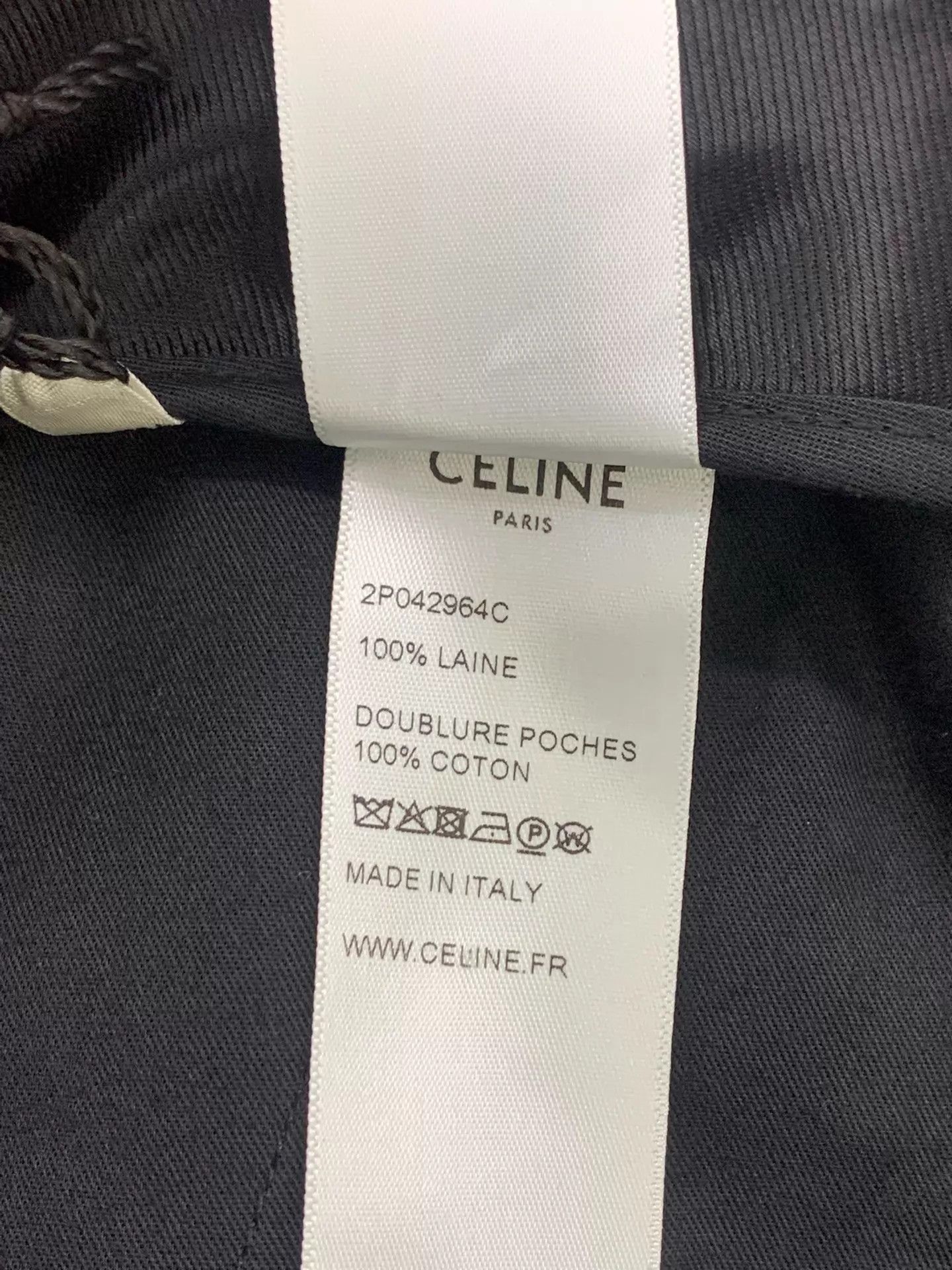 Celine Celine Blue & White Striped Trousers 38 New Size 26" / US 2 / IT 38 - 6 Thumbnail