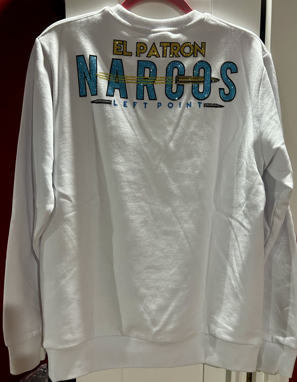 Other LEFT POINT - Pablo Escobar Narcos El Patron Crewneck LG Size US L / EU 52-54 / 3 - 17 Thumbnail