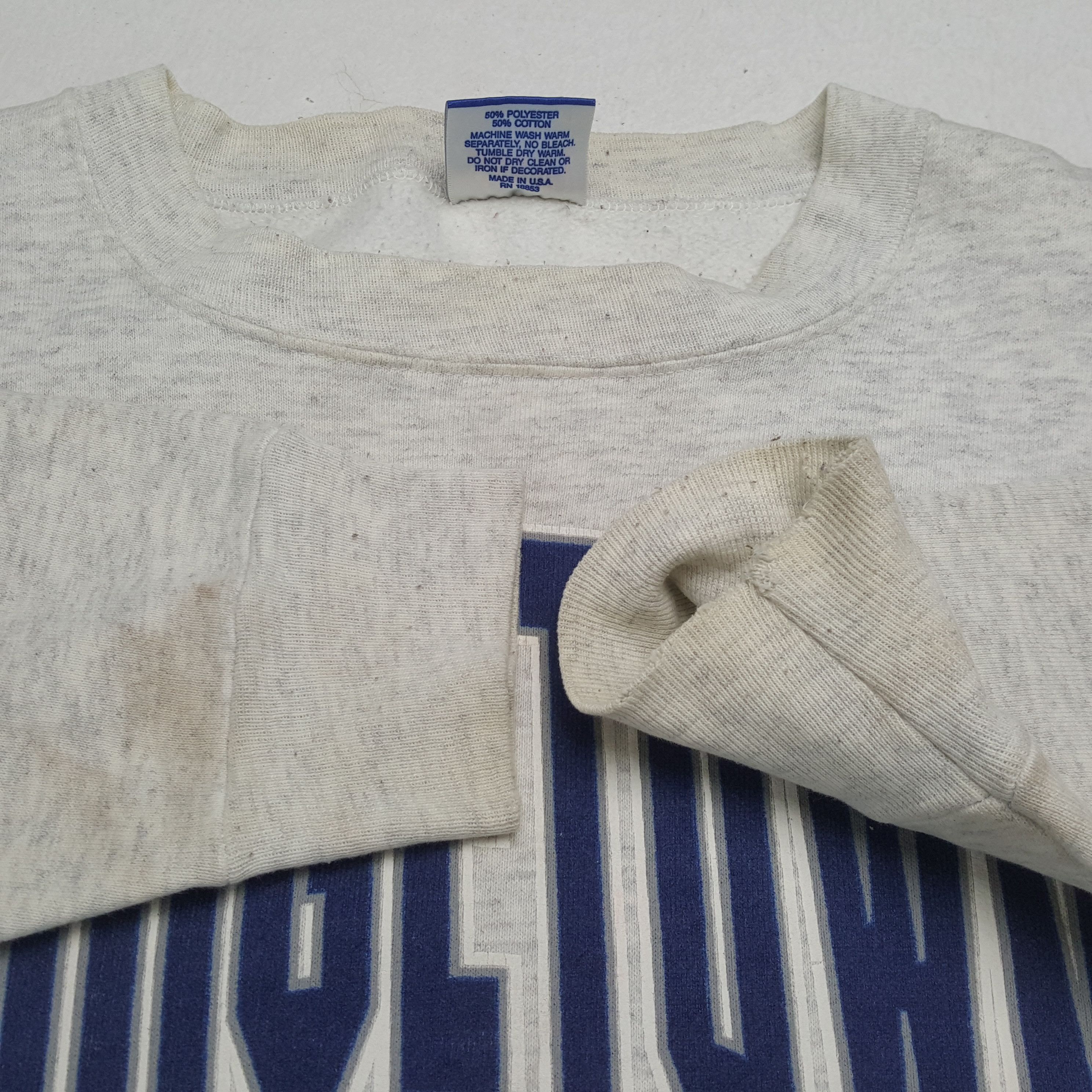 NBA × Vintage Vintage GEORGETOWN HOYAS American Basketball NBA Sweatshirts Size US L / EU 52-54 / 3 - 7 Thumbnail