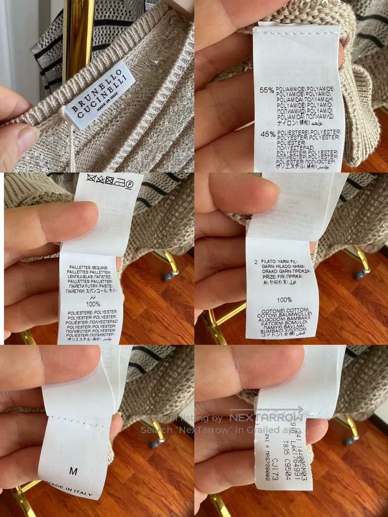 Brunello Cucinelli Brunello Cucinelli Sequin Top Size M / US 6-8 / IT 42-44 - 5 Thumbnail