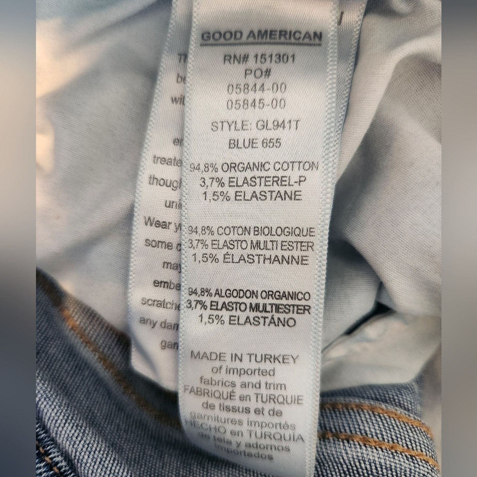 Good American Good American Good Legs Stretch Skinny Jeans 18 Size 40" / US 18 - 8 Thumbnail