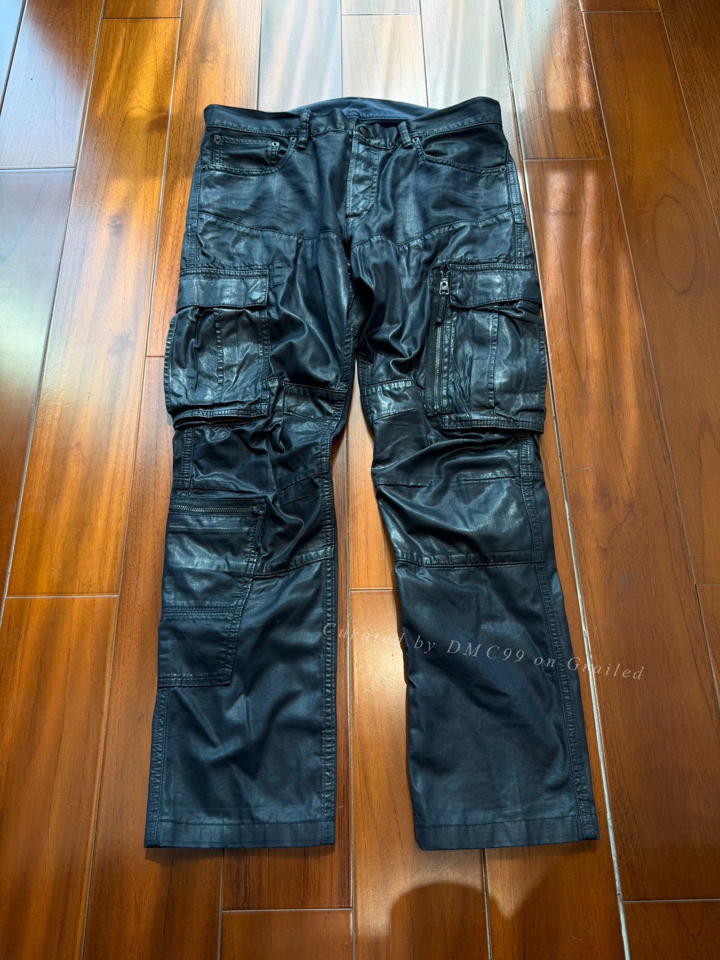 Polo Ralph Lauren Polo Ralph Lauren Waxed Cargo Pants Size US 34 / EU 50 - 1 Thumbnail
