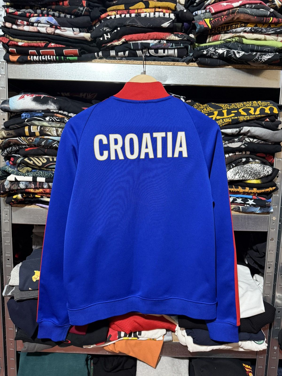 Nike Nike Croatia 2014 2015 Soccer Football Track Top Jacket Size US M / EU 48-50 / 2 - 2 Thumbnail