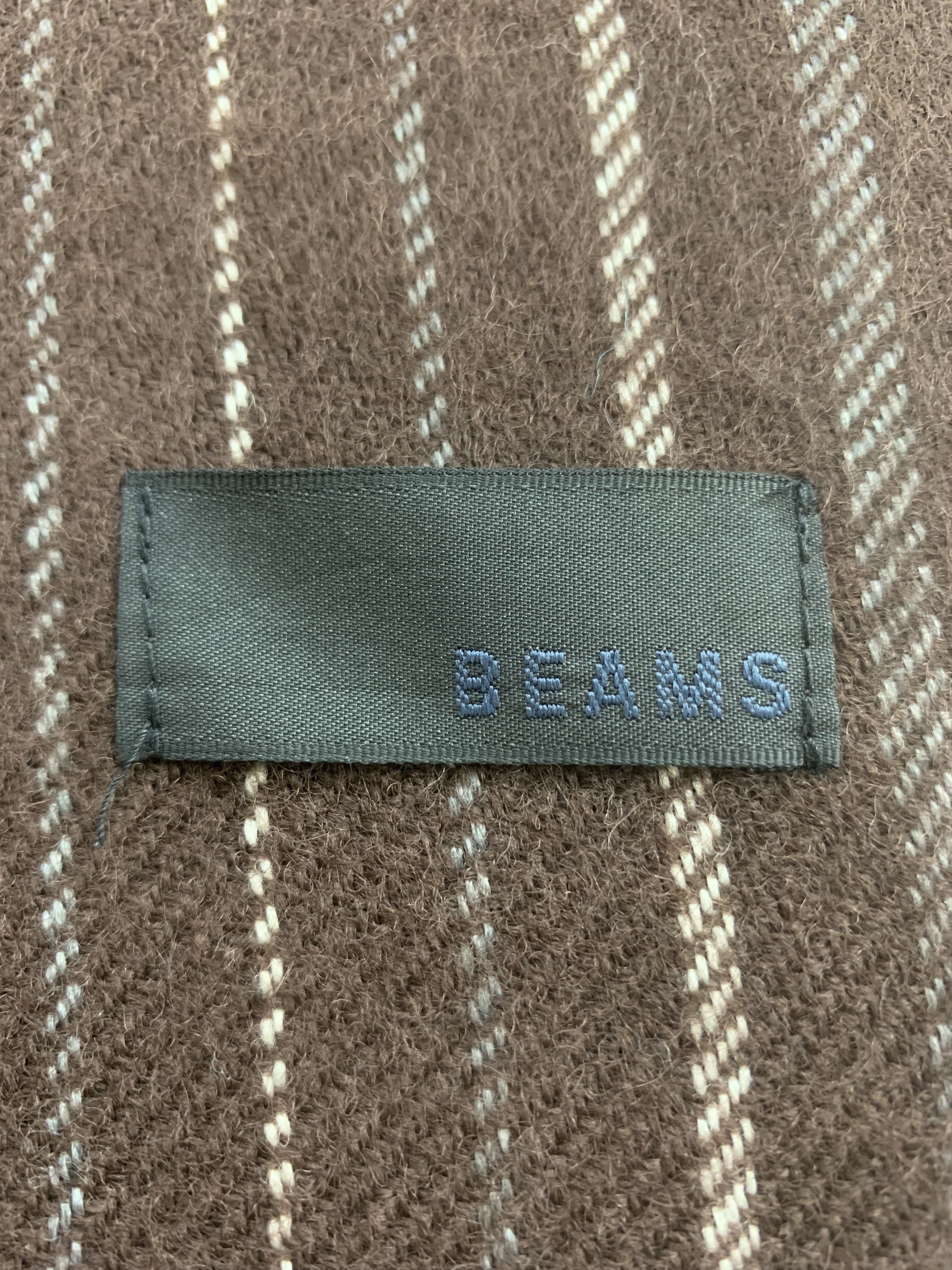 Beams Japan Beams Scarf Wool Muffler Neck Wrap BL2115 Size ONE SIZE - 4 Thumbnail