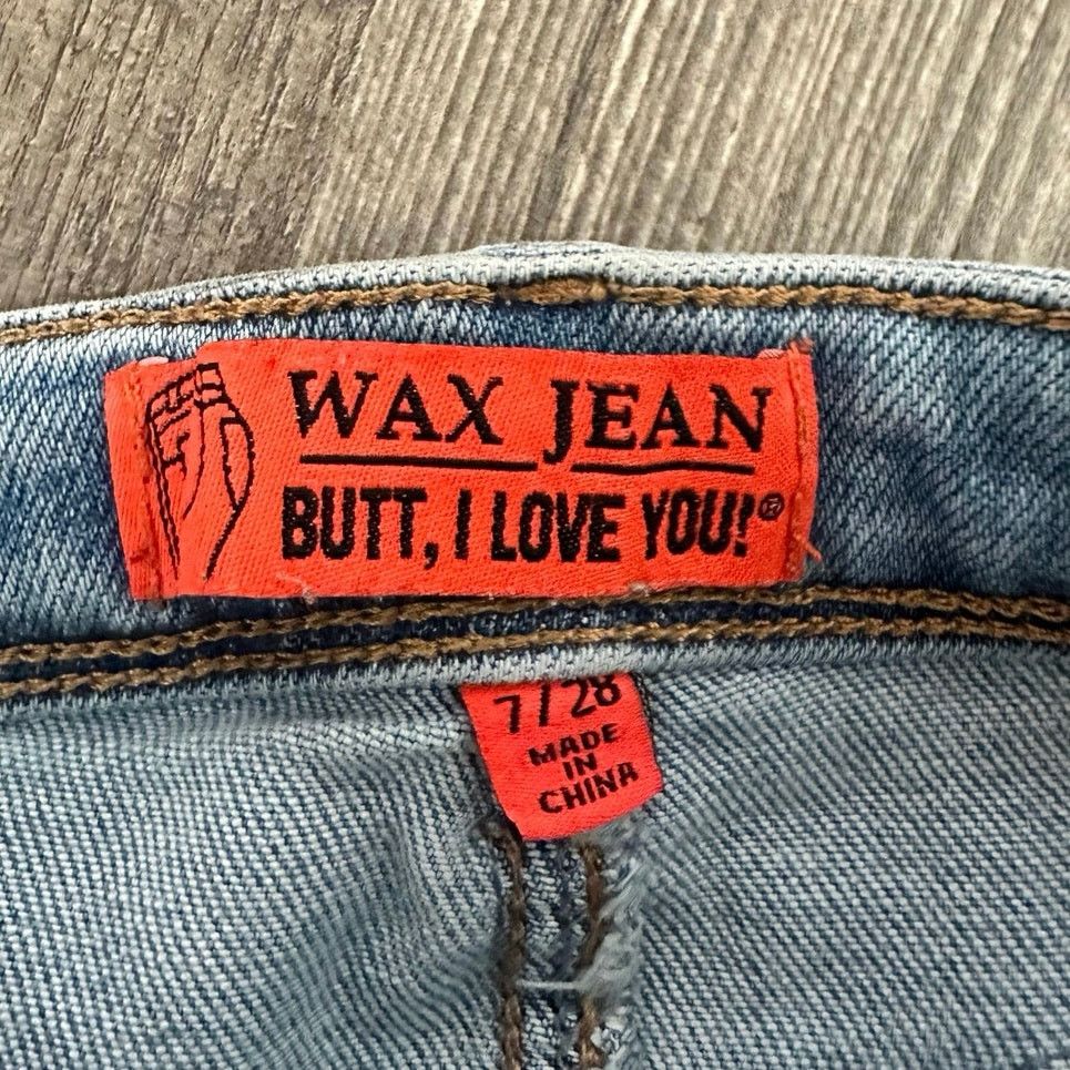 Other wax jean ripped high waisted blue jeans Size 28" / US 6 / IT 42 - 3 Thumbnail
