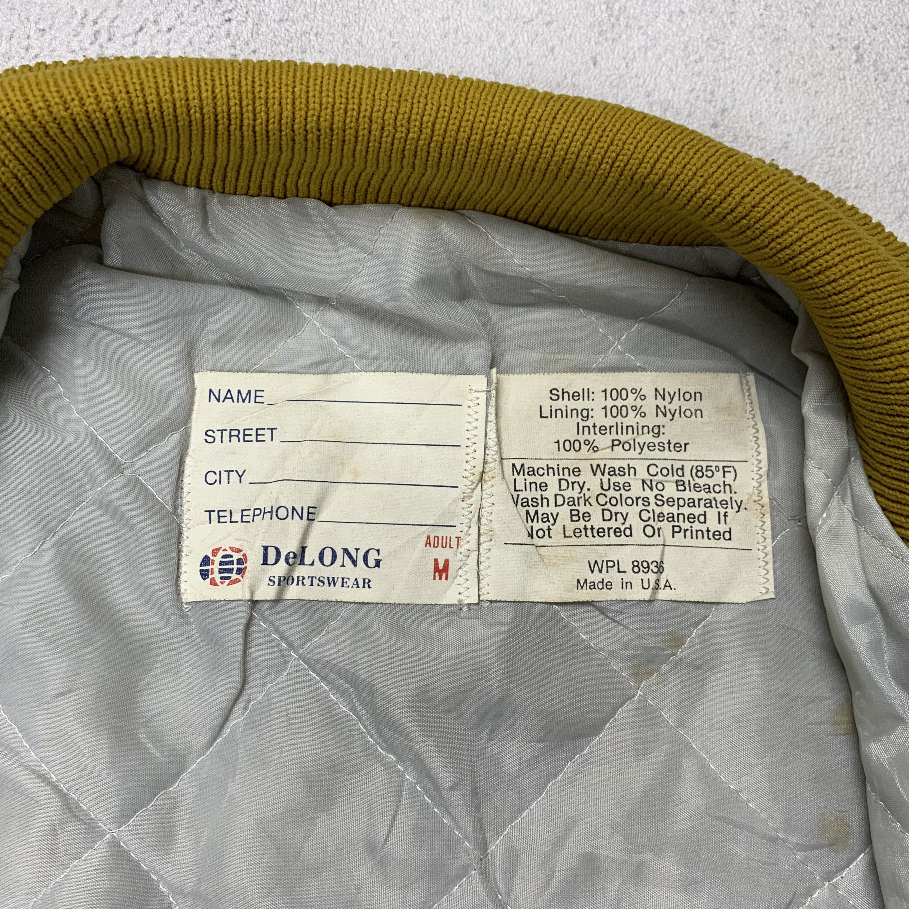Vintage Vintage 90s DeLong Sportswear Nylon Jacket Size US M / EU 48-50 / 2 - 5 Thumbnail