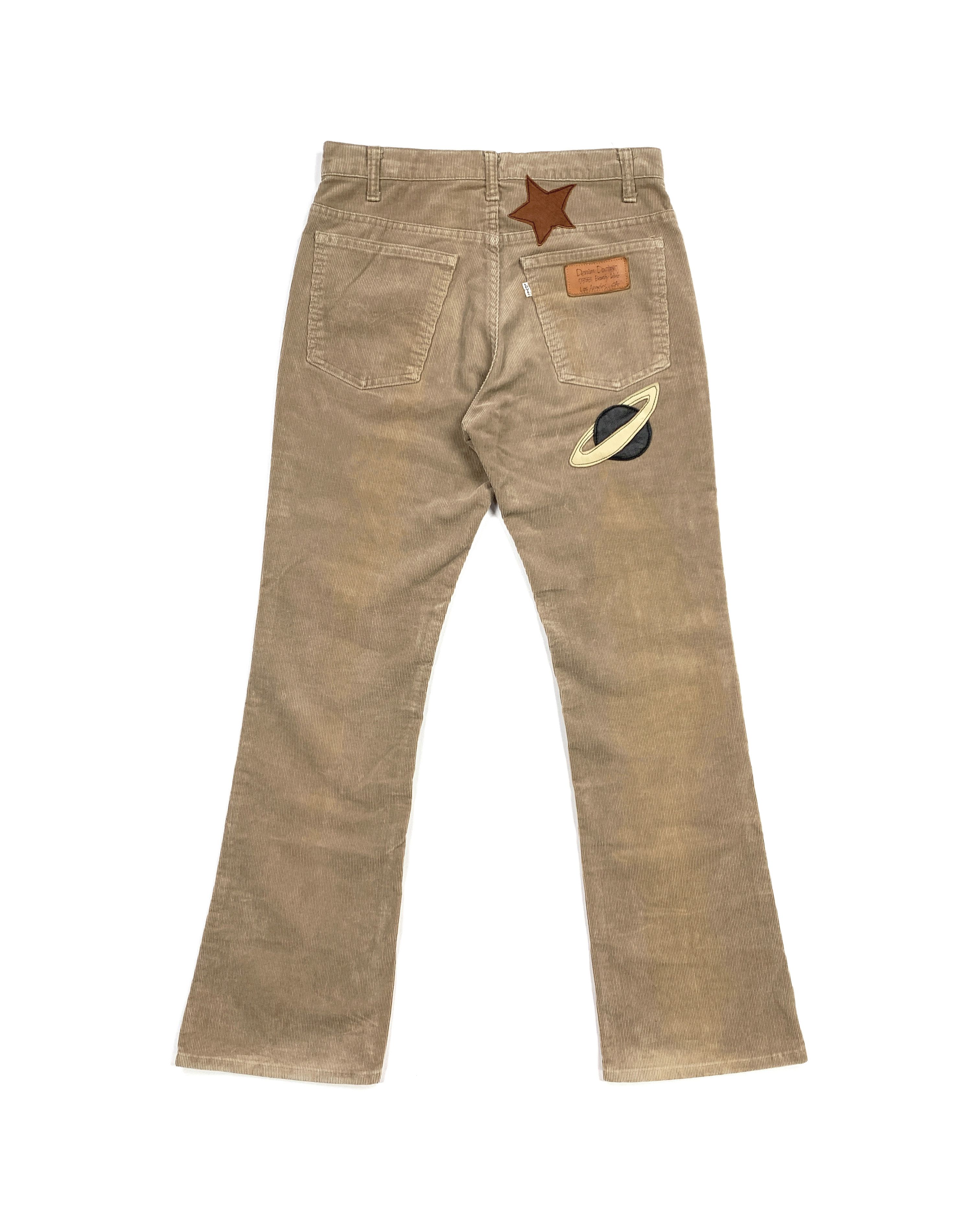 Hollywood Trading Company × Levi's × Vintage 70s Levis Corduroy (Customized by Denim Doctors) Size US 31 - 2 Thumbnail
