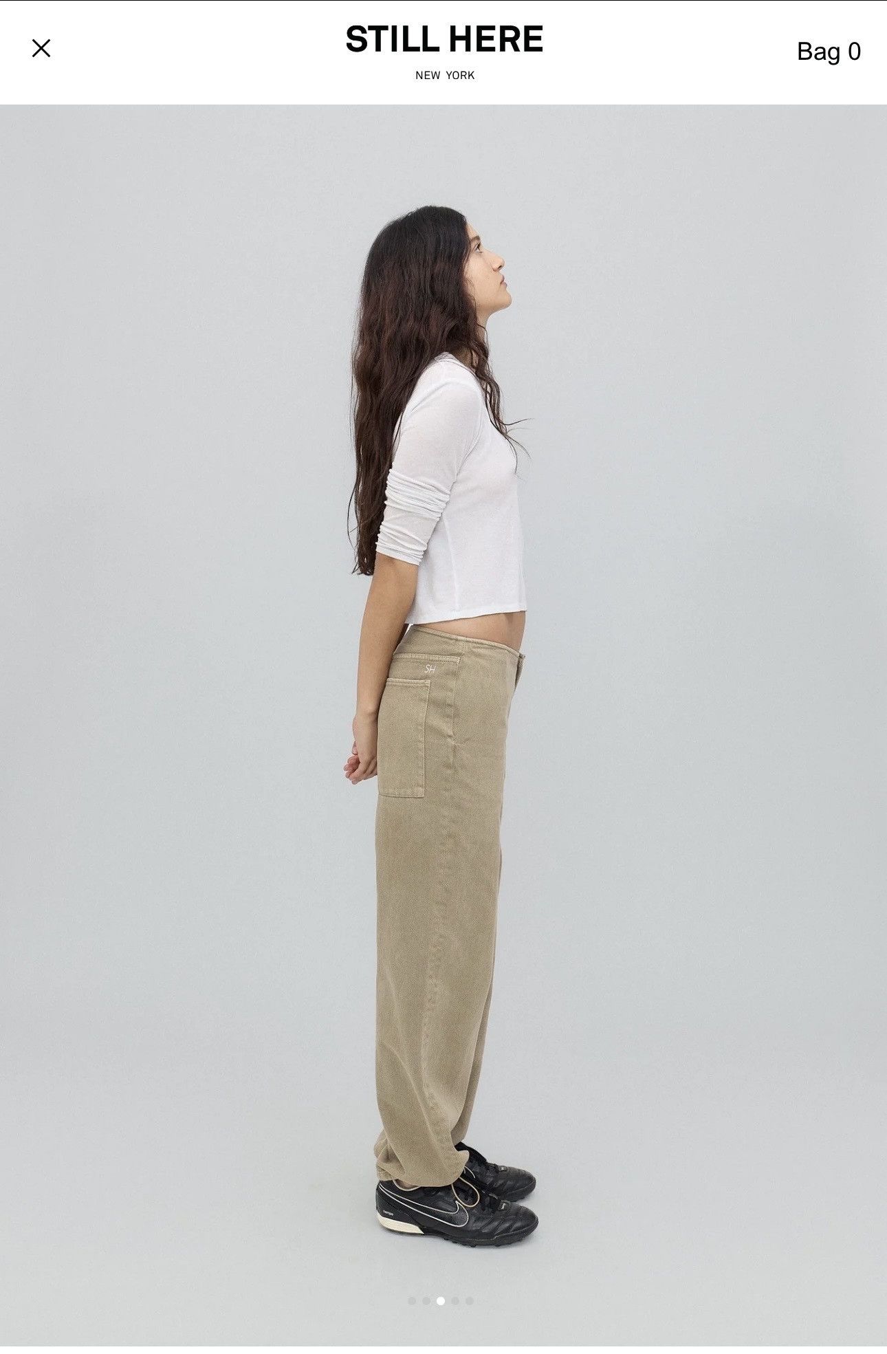 Still Here Sport Jean in Pear Size 26" / US 2 / IT 38 - 6 Thumbnail