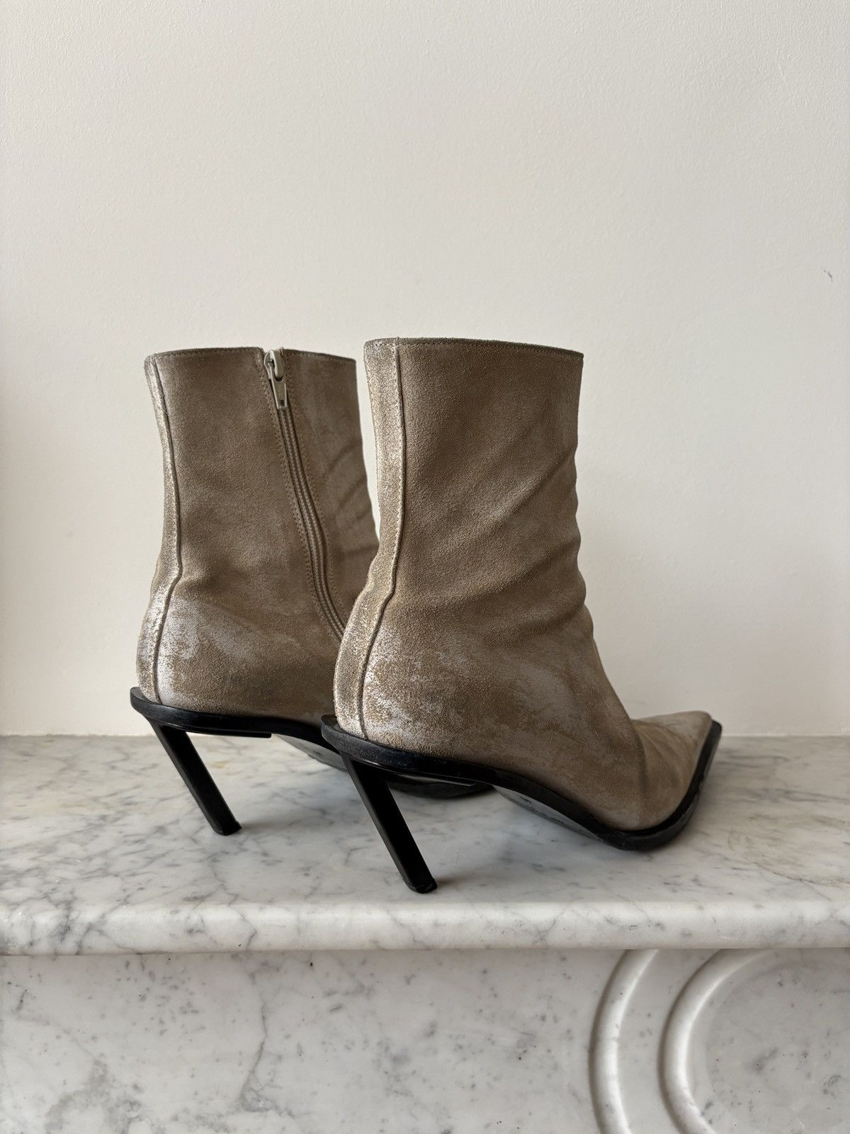 Ann Demeulemeester Ann Demeulemeester SS2002 ankle boots Size US 9 / IT 39 - 4 Thumbnail