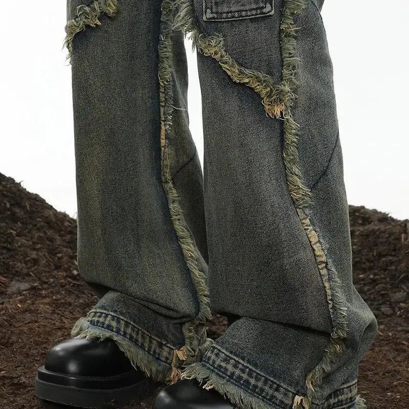 Japanese Brand Flared Style Denim Jeans Size US 32 / EU 48 - 4 Thumbnail