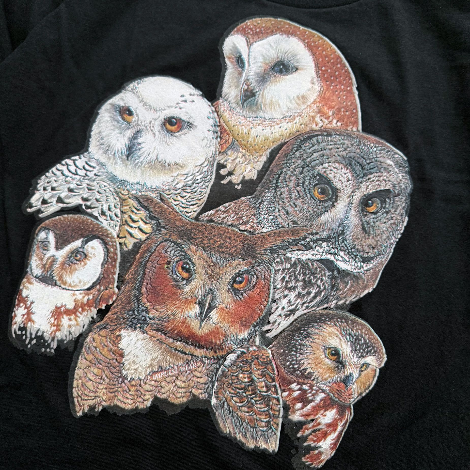 Vintage 1995 Vintage Owl Tee Size US L / EU 52-54 / 3 - 2 Thumbnail