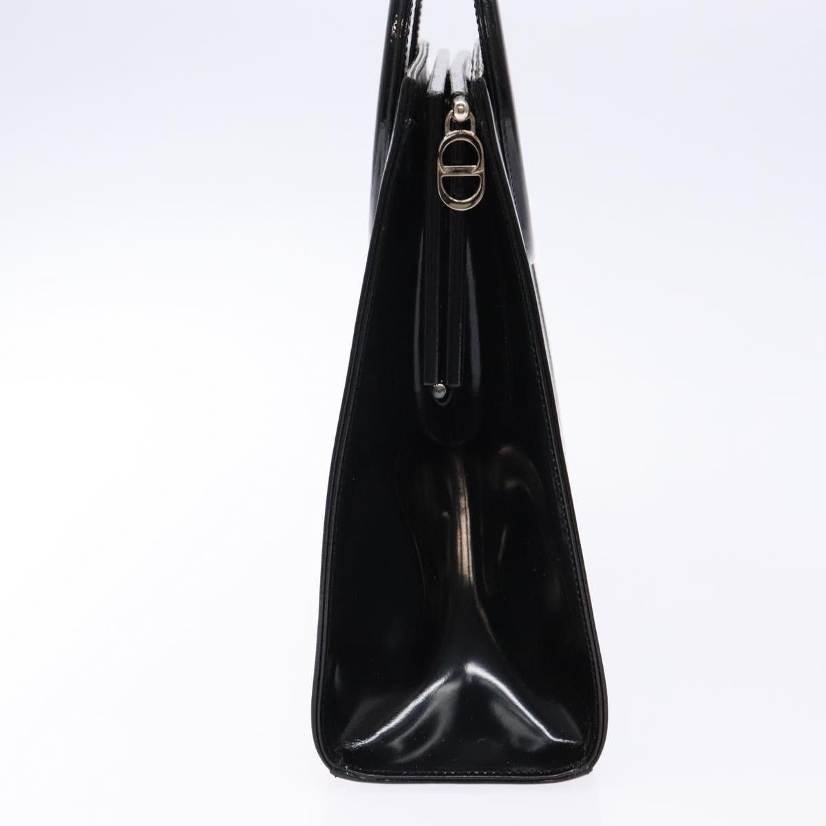 Dior DIOR Hand Bag Leather Black Gold Size ONE SIZE - 4 Thumbnail