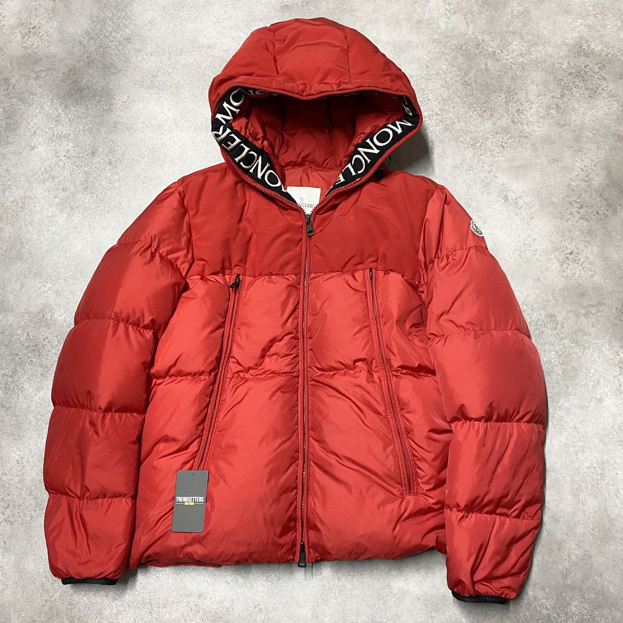 Moncler montclar padded down cheap jacket black