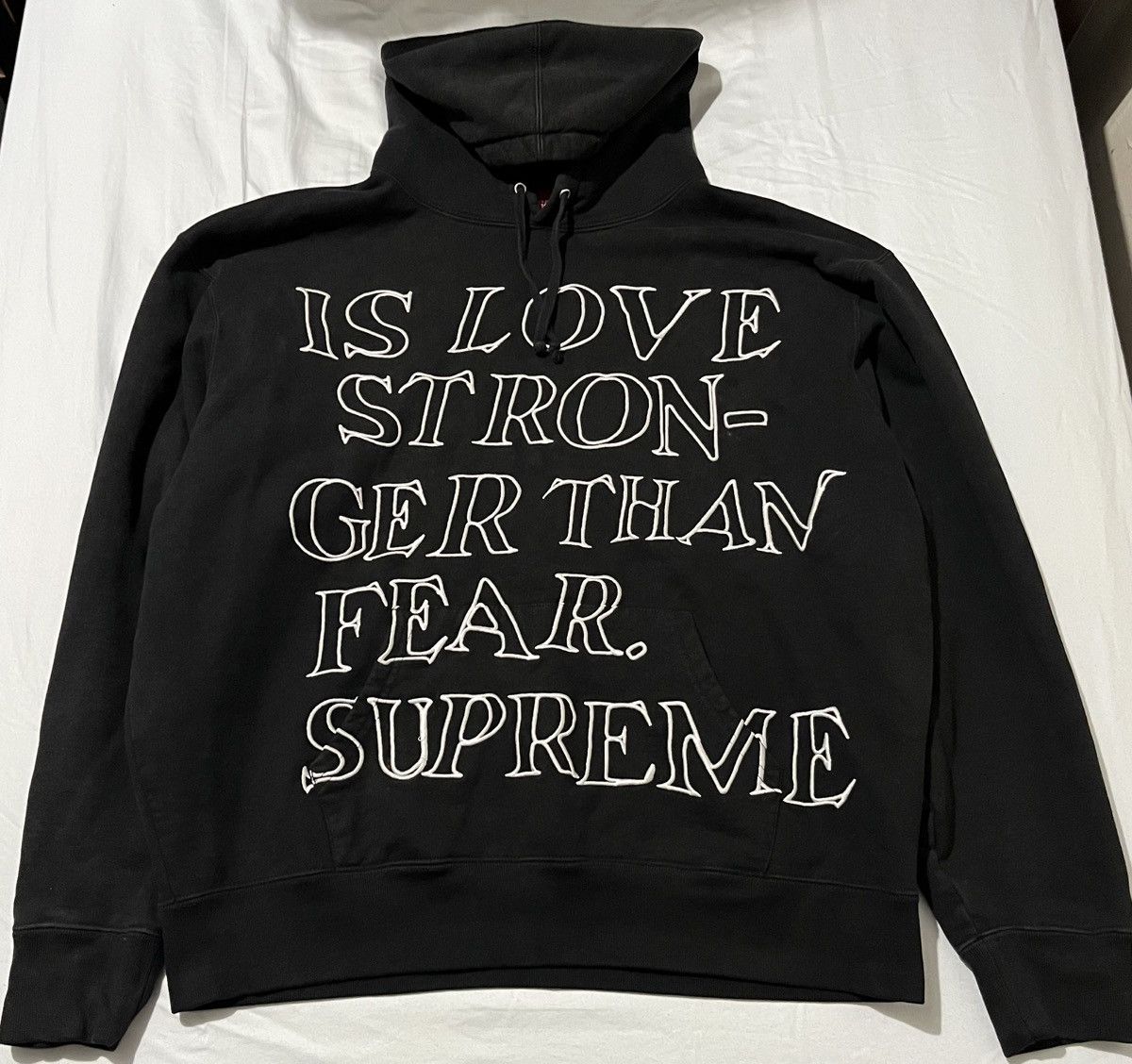 Supreme Stronger Than Fear | Grailed