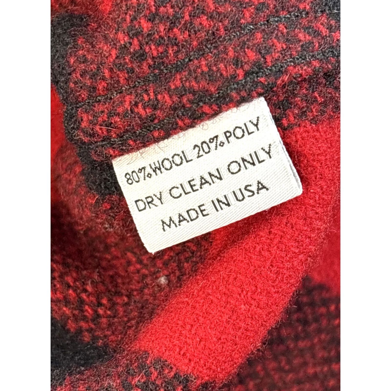 Vintage Woolrich Wool Buffalo Plaid CPO Shirt Jacket Made In USA Medium M Red Wool Overcoat Mens USA Heritage Size US M / EU 48-50 / 2 - 5 Thumbnail